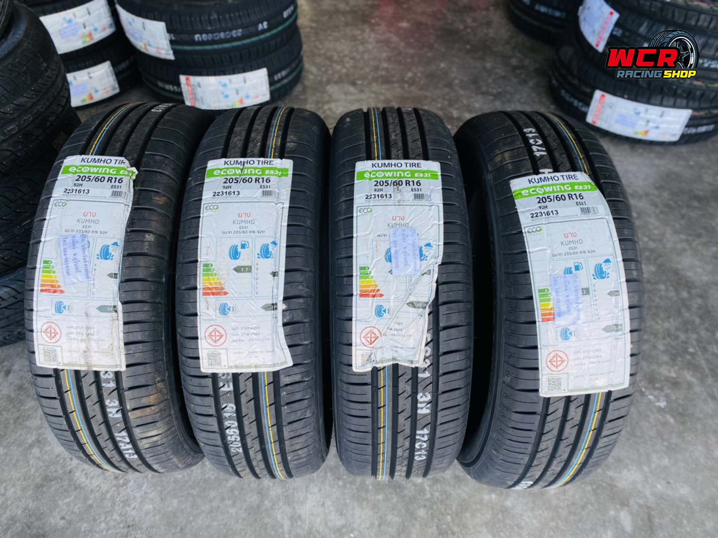 ยาง KUMHO ES31 ขนาด 195/65-15ราคาพิเศษ สั่งได้