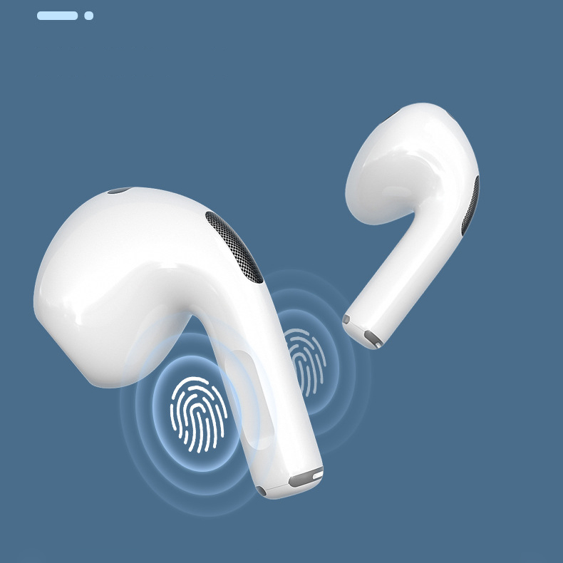 หูฟังบลูทูธไร้สาย รุ่น AP-04 ชาร์จไฟในตัว เสียงดี เบสเเน่น ฟังสนุก ลดเสียงรบกวนได้ / Wireless Bluetooth Earbuds รับประกัน 1 ปี