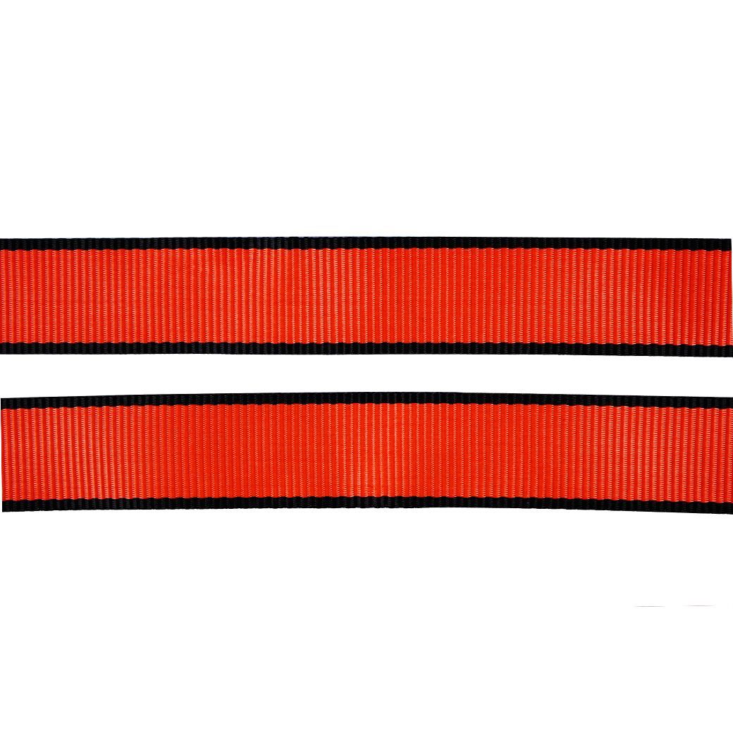 YAMADA รุ่น 2WA717R เชือกเซฟตี้เส้นคู่ แบบสายแบน พร้อมอุปกรณ์ดูดซับแรงกระชาก