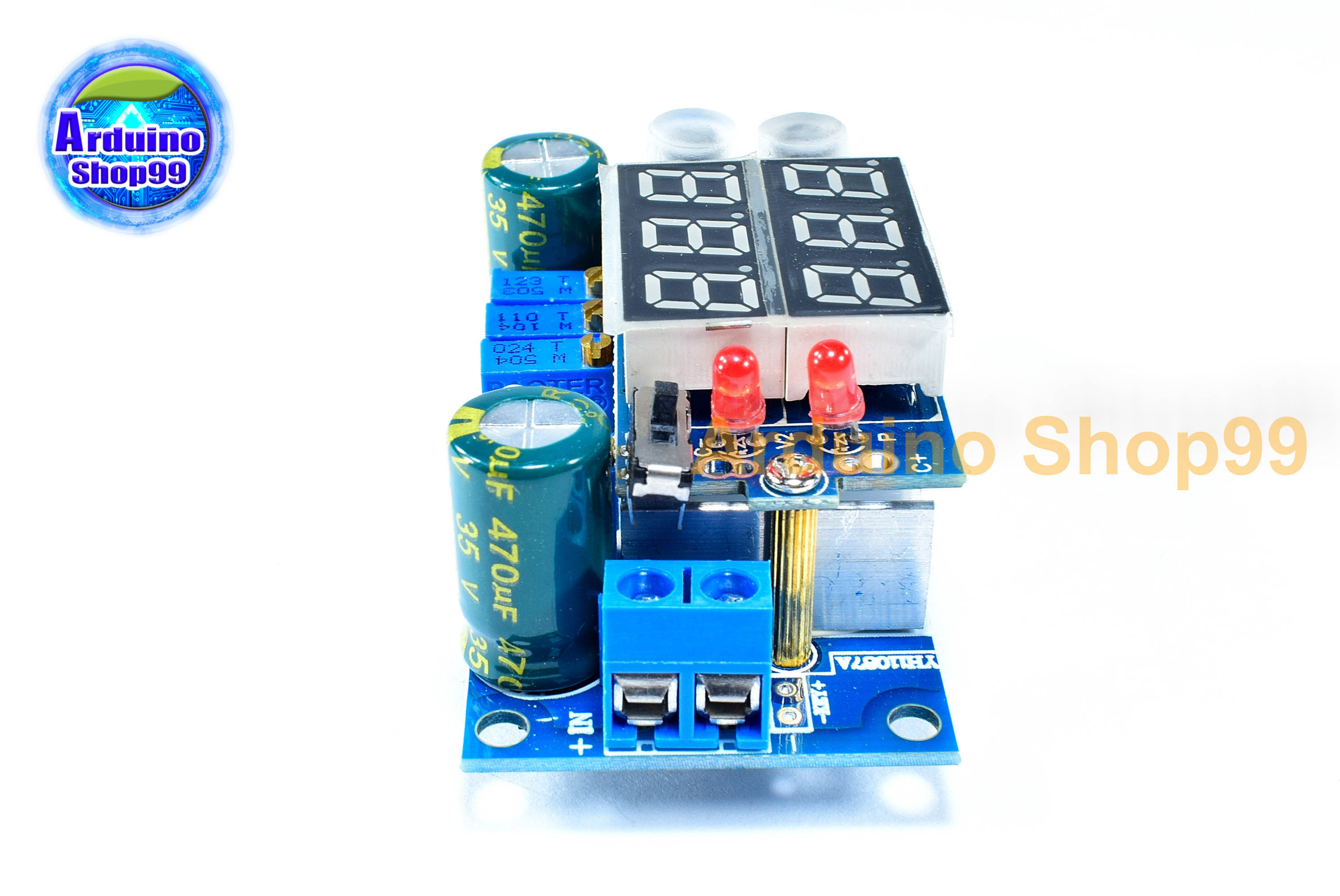 MPPT Solar Panel Controller 5A DC-DC Step Down CC/CV Charging Module Display LED