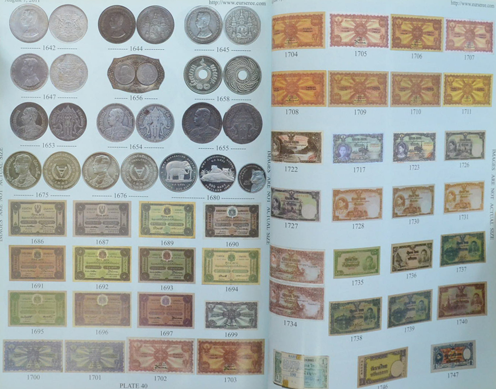 Eur-Seree Collecting Co., Ltd. Sale# 25 Rare Stamps-Coins-Banknotes-Collectbles