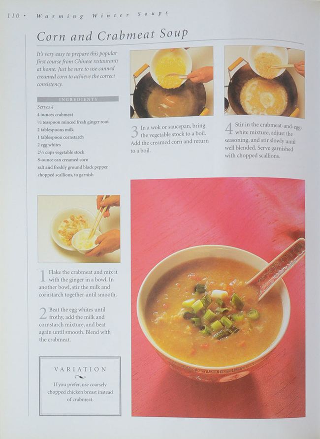 SOUP superb ways with a classic dish