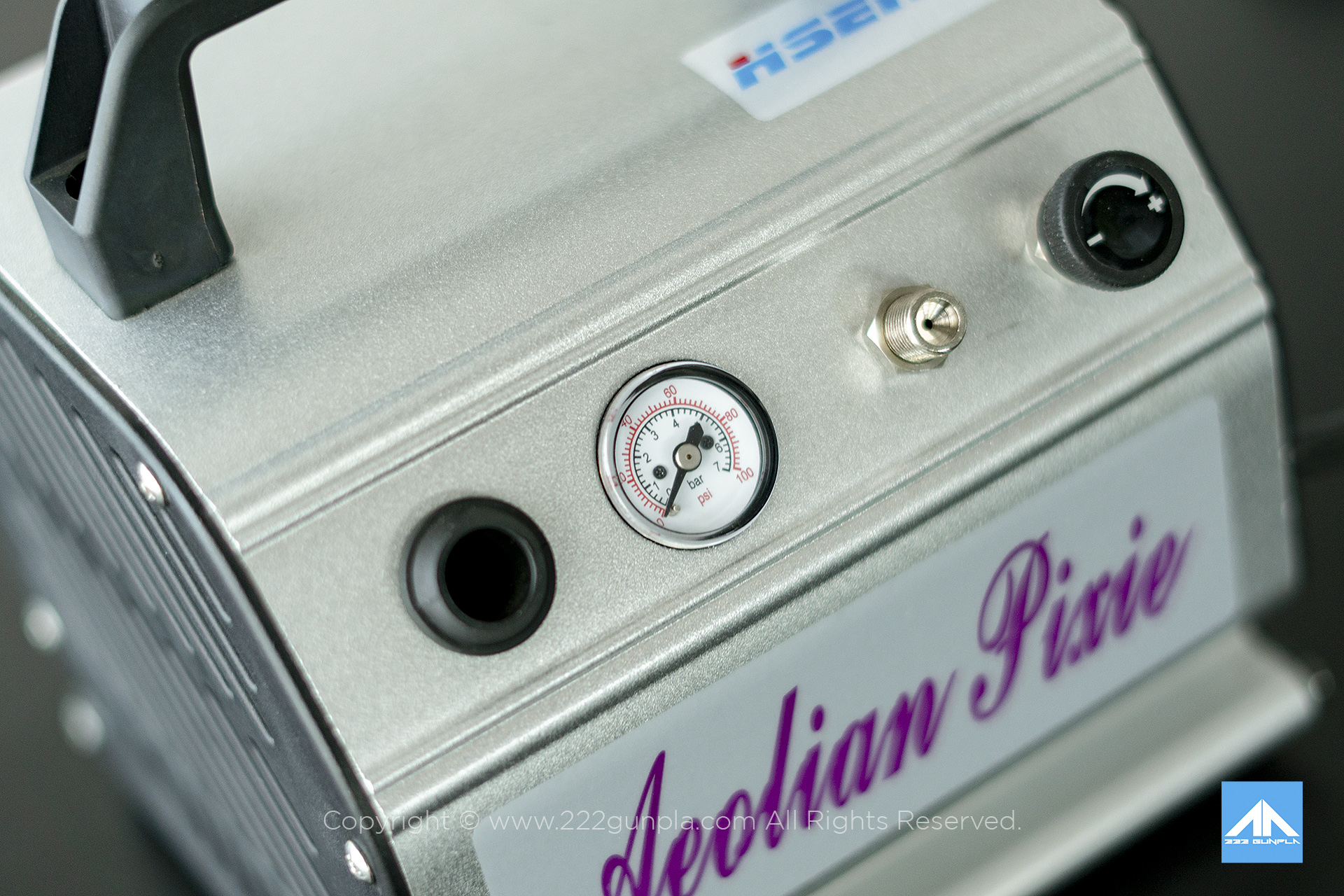 ชุดปั๊มลมแอร์บรัช HSENG รุ่น AS176 AEOLIAN PIXIE