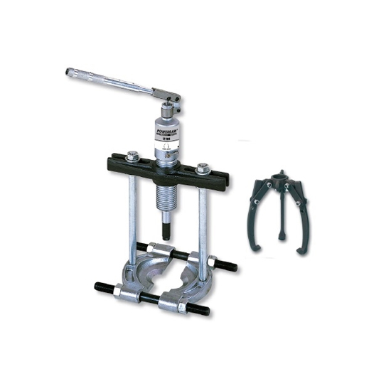 POWERRAM PM-Series เหล็กดูด 2/3 ขา ไฮดรอลิค 4-12 Ton ปั๊มในตัว+จาน 2ขา