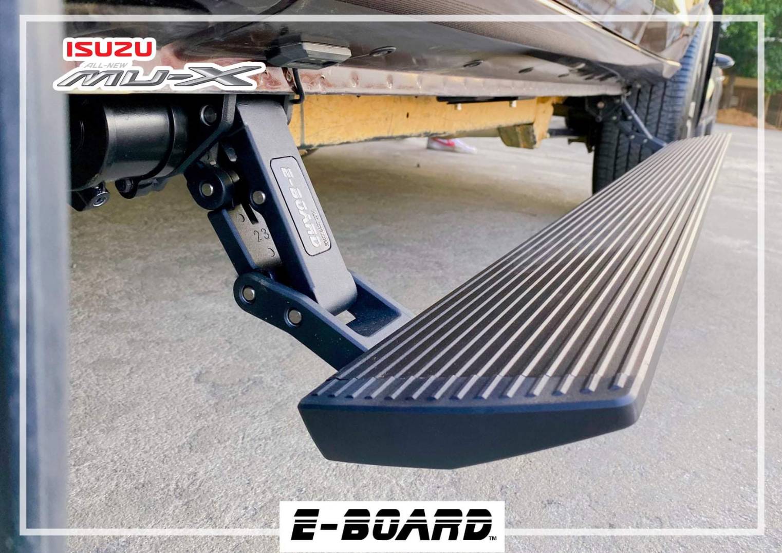 บันไดข้างสไลด์ไฟฟ้าE-BOARD มีจำหน่ายที่วิเชียรรัมย์ยางยนต์