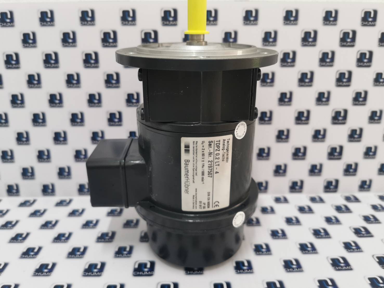 Baumer, Hubner Berlin, Analog tacho, longlife, DC Tachogenerator, TDPZ 0,2 LT-4