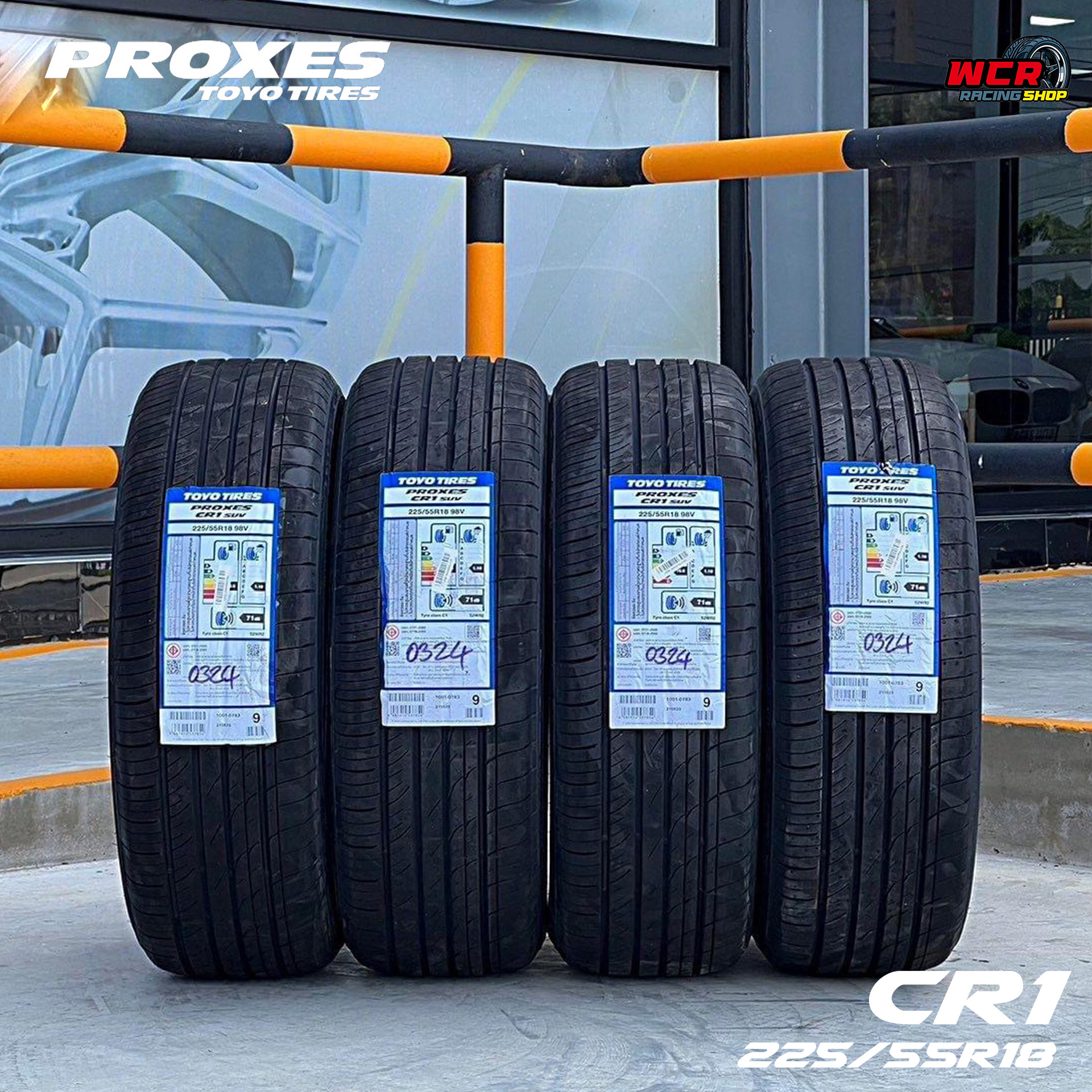 ยาง TOYO PROXES CR1 SUV ขนาด 225/55R18