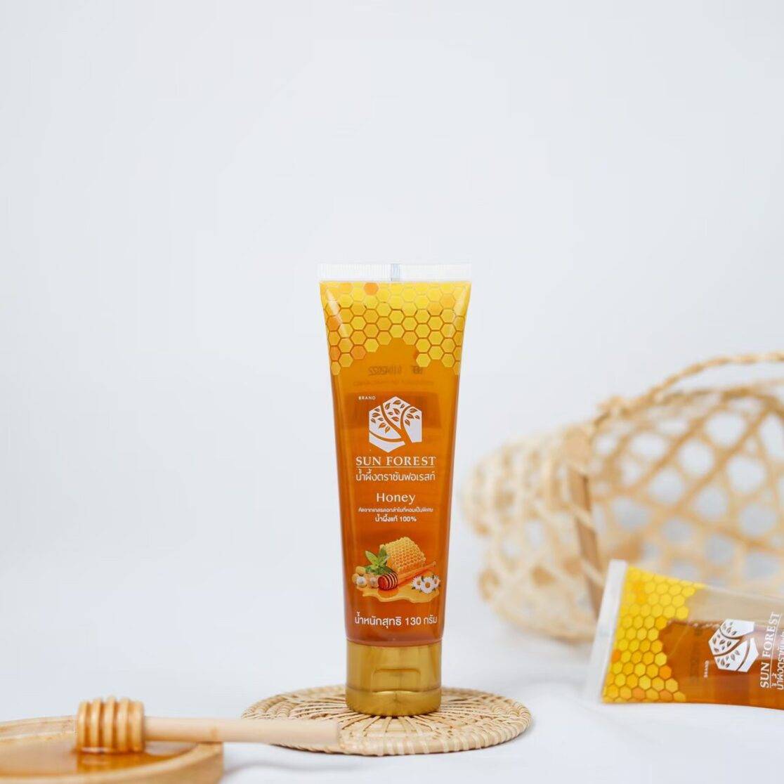 น้ำผึ้งแท้ หลอดบีบ 130 g.