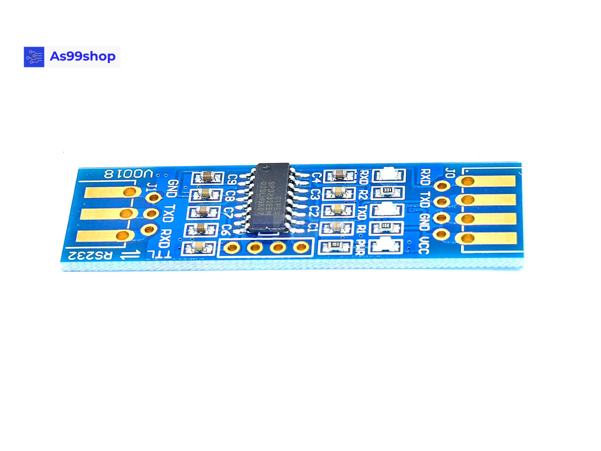 SP3232 RS232 Module RS232 Serial Port TTL Line Brush Module (Size: Single Channel 51)