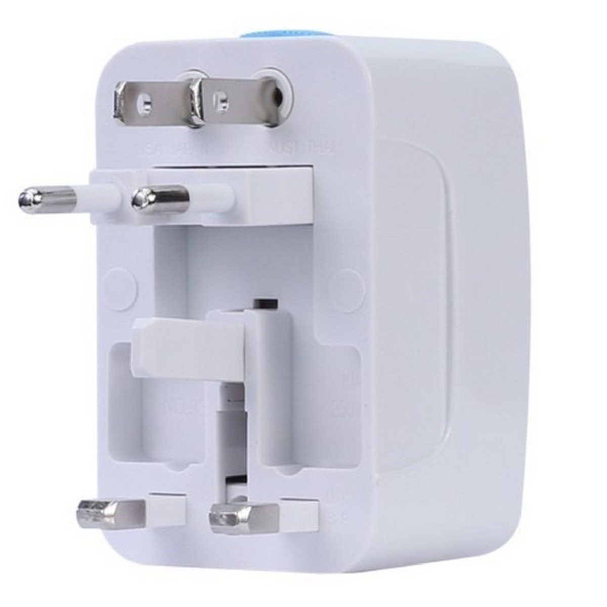 TOSHINO DE-204 Adapte สีขาว 4in1 10A/2300W