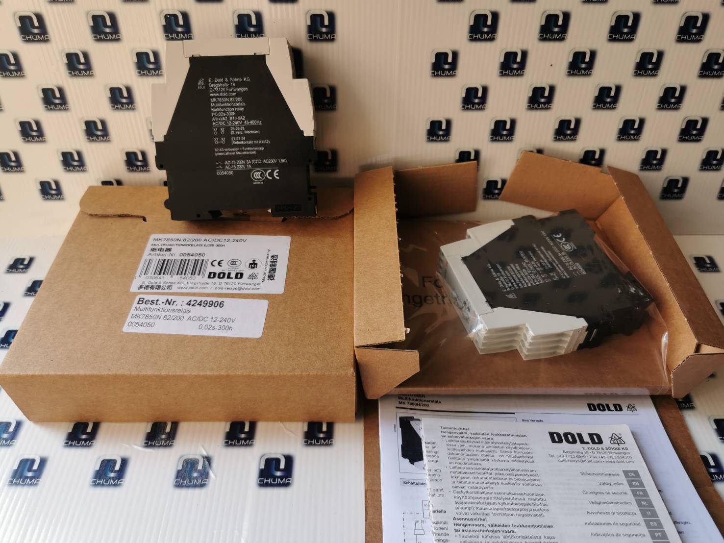 Dold, Relay, modules,multifunction, MK7850N.82/200 AC/DC12-240V 0.02S-300H