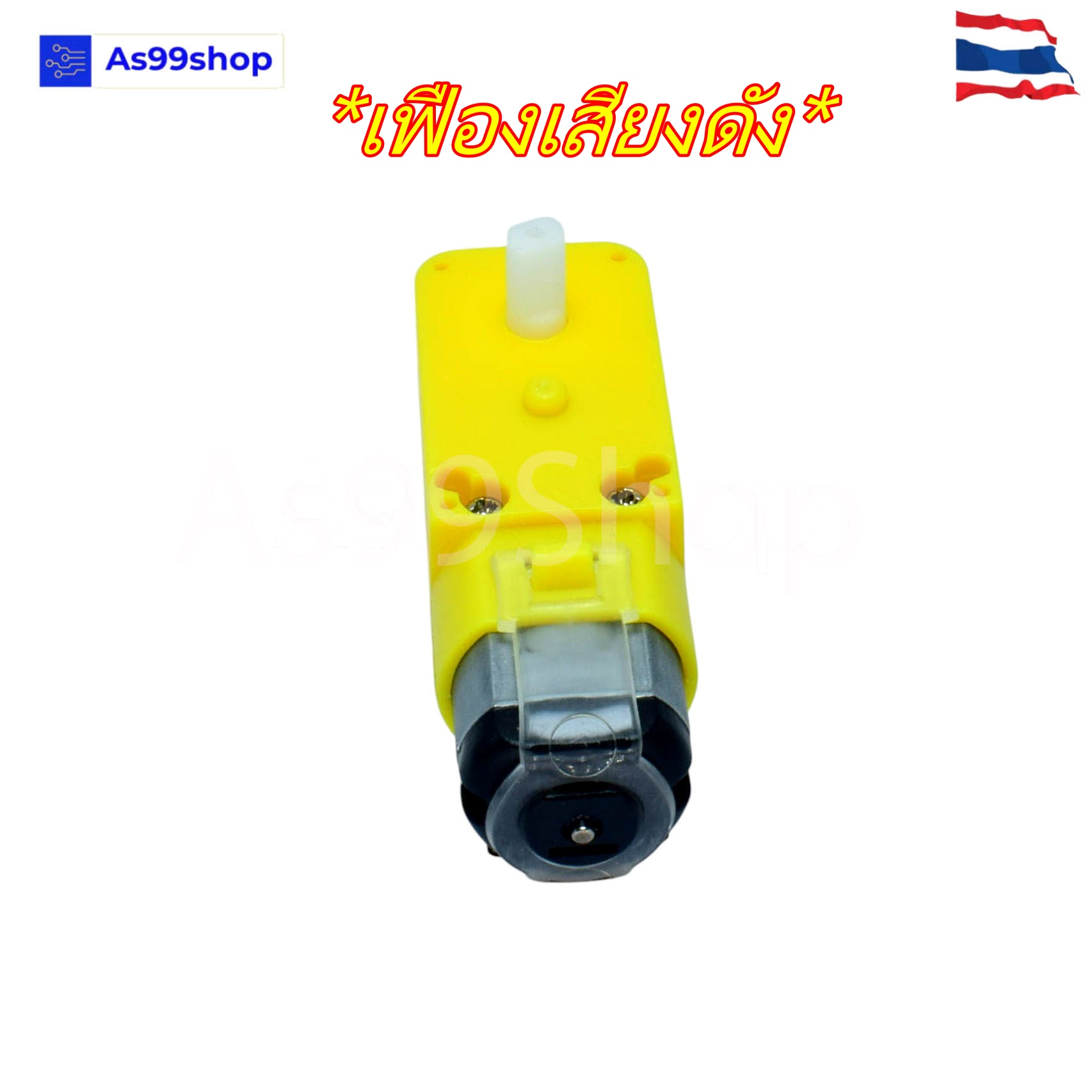 1:48 Gear Motor(เฟืองเสียงดัง) แบบแกนเดียว (3V ~6V)
