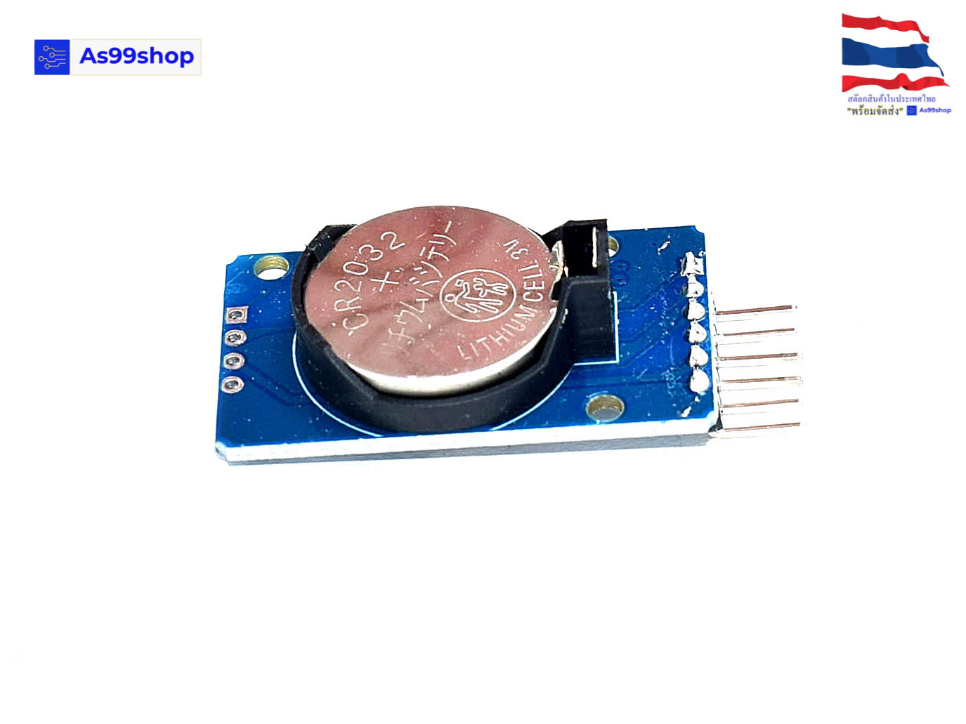 DS3231 Module โมดูลนาฬิกา DS3231M และเซนเซอร์วัดอุณหภูมิ พร้อมถ่าน