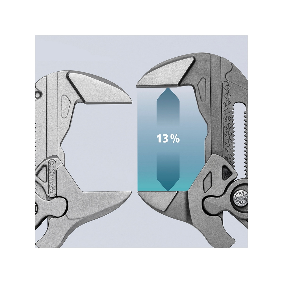 KNIPEX 86 01 300 คีมคอม้า ด้ามพลาสกันลื่น 300mm (12")