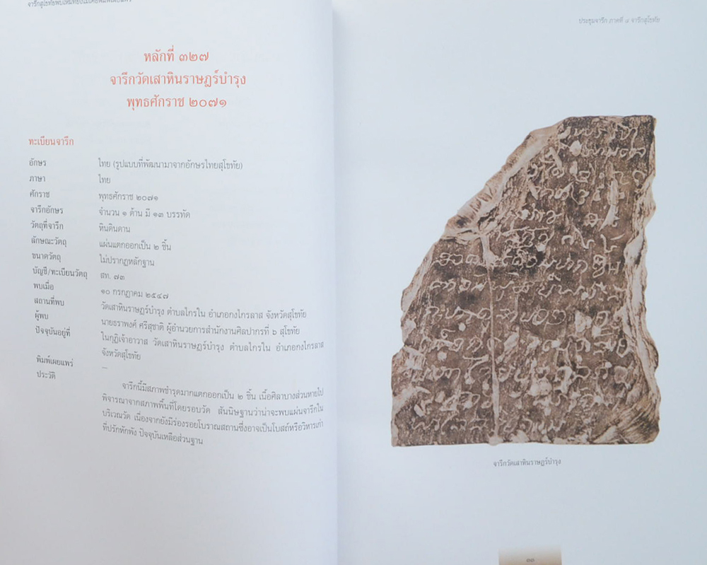 ประชุมจารึก ภาคที่ 8 จารึกสุโขทัย (ขายตามสภาพ)