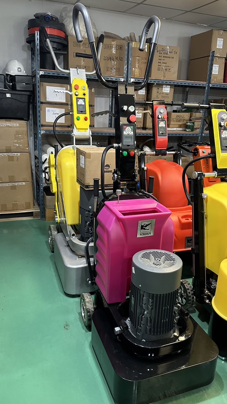 KMAN-Polish Machine GP1258-380V. (เครื่องขัดพื้นเอกนกประสงค์ 12ใบขัด)
