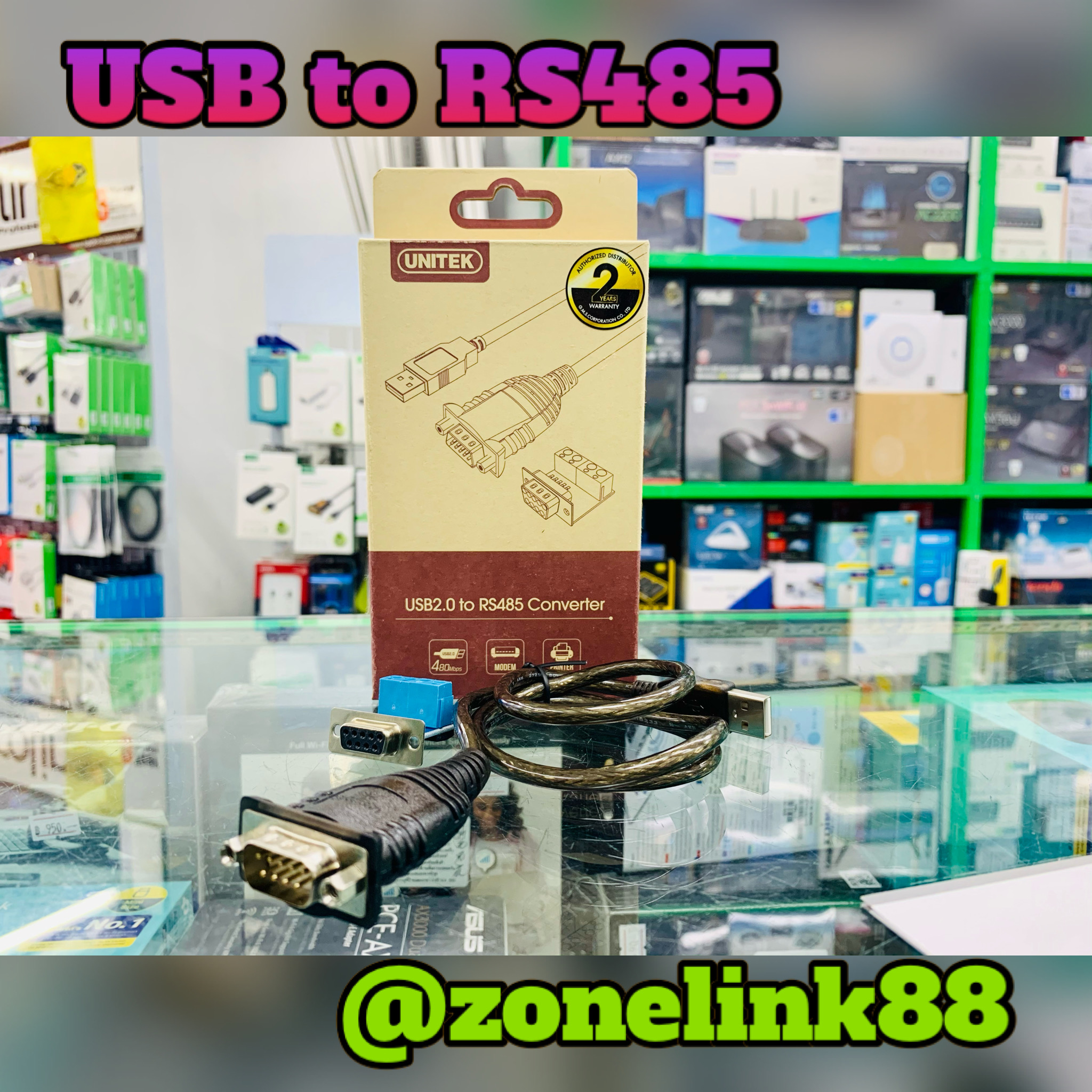 UNITEK Y-1081 USB 2.0 to RS485 Converter