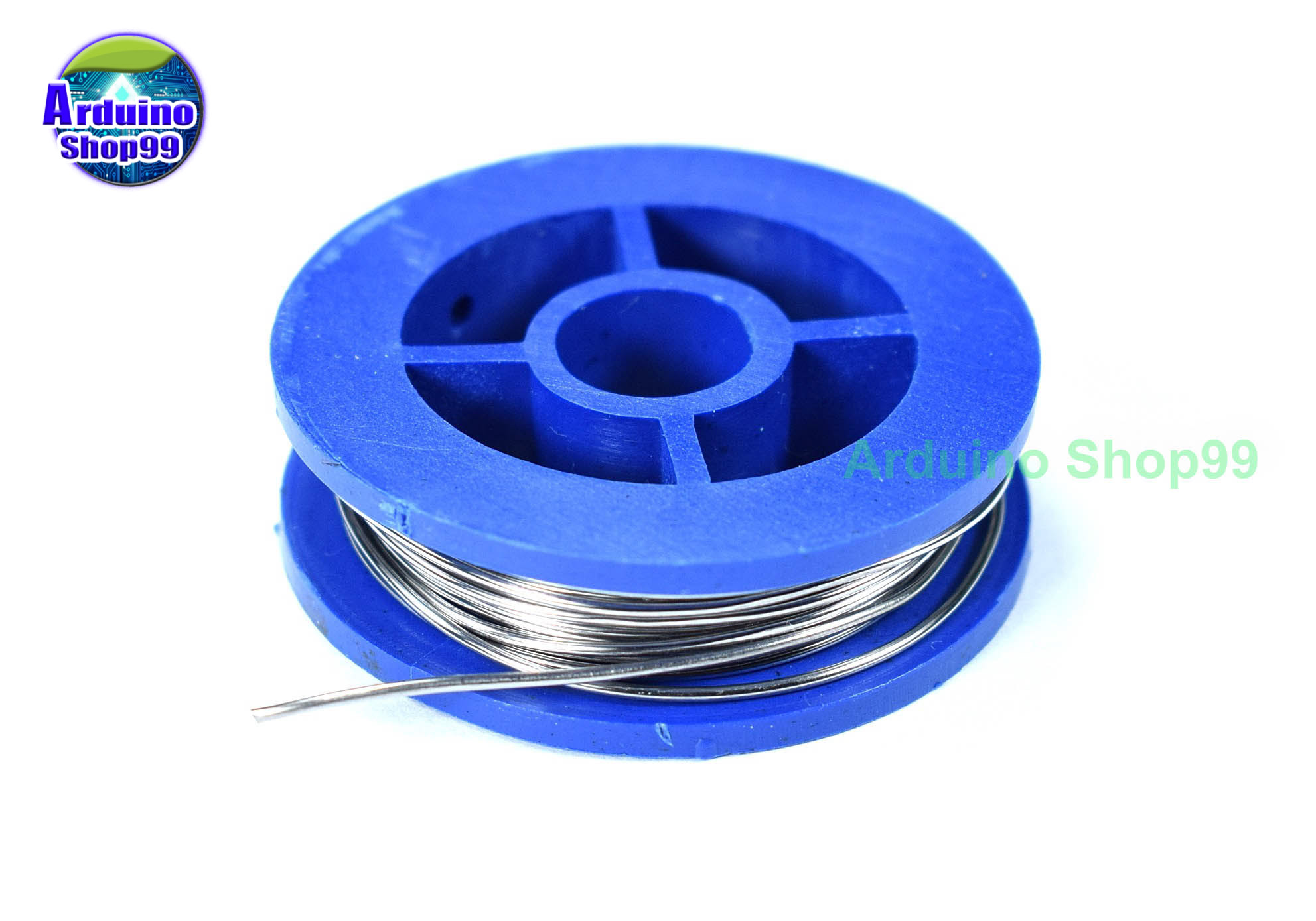 ตะกั่วบัดกรีขนาดเล็ก solder wire diameter 0.8MM 1 roll 10 g
