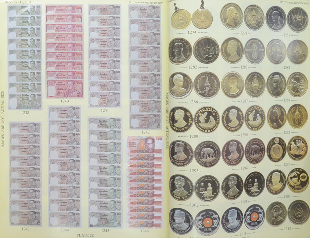 Eur-Seree Collecting Co., Ltd. Sale# 27 Rare Stamps-Coins-Banknotes-Collectbles