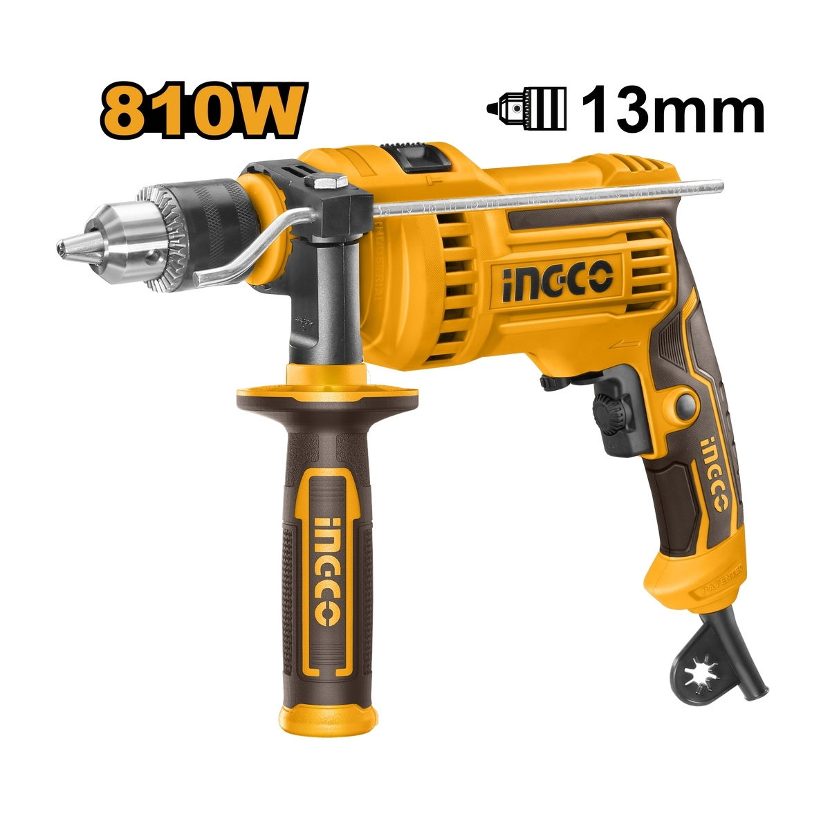 INGCO ID8108 สว่านกระแทกไฟฟ้า 1/2" 810W 0-2800rpm
