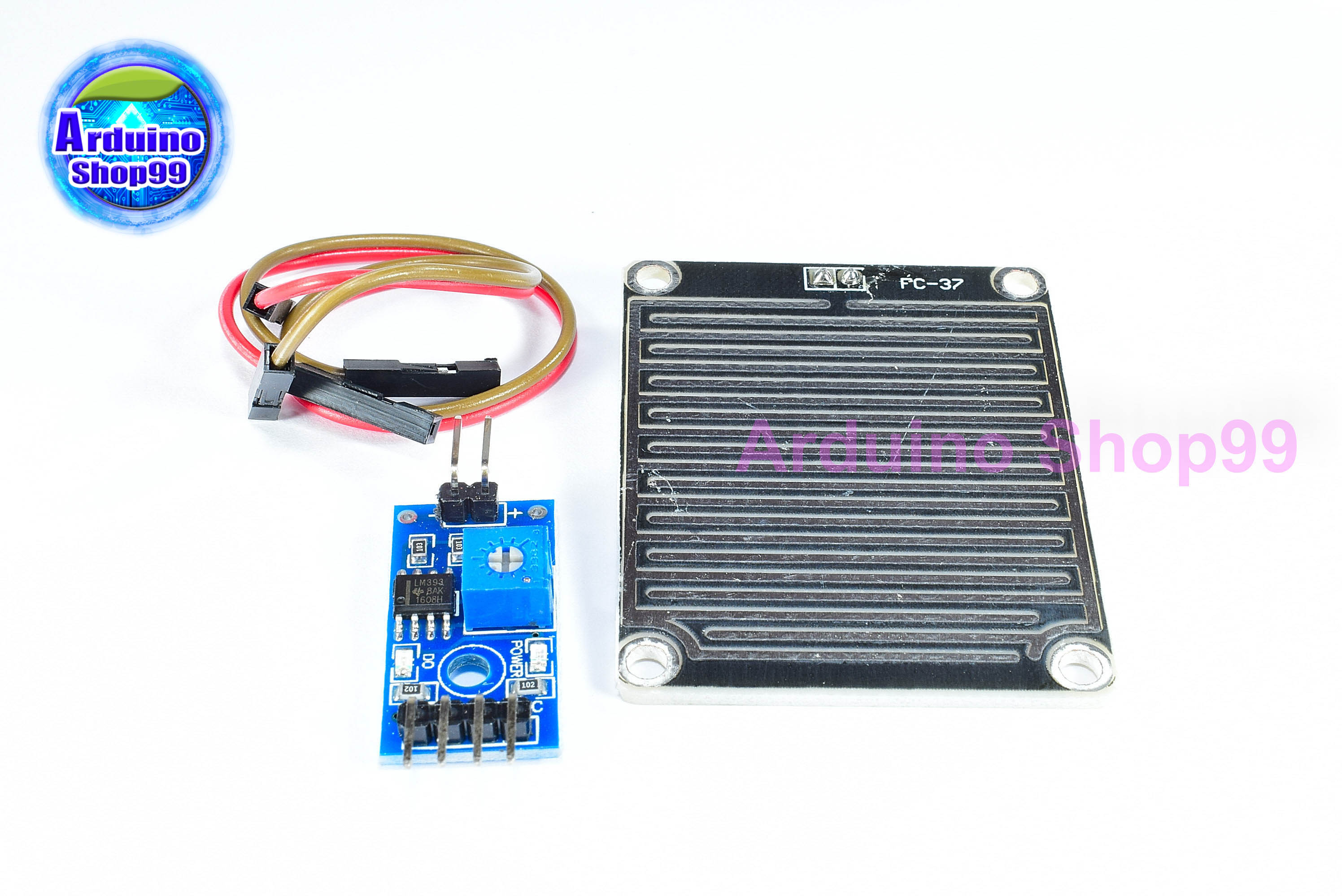 Rain module โมดูลเซ็นเซอร์น้ำฝน