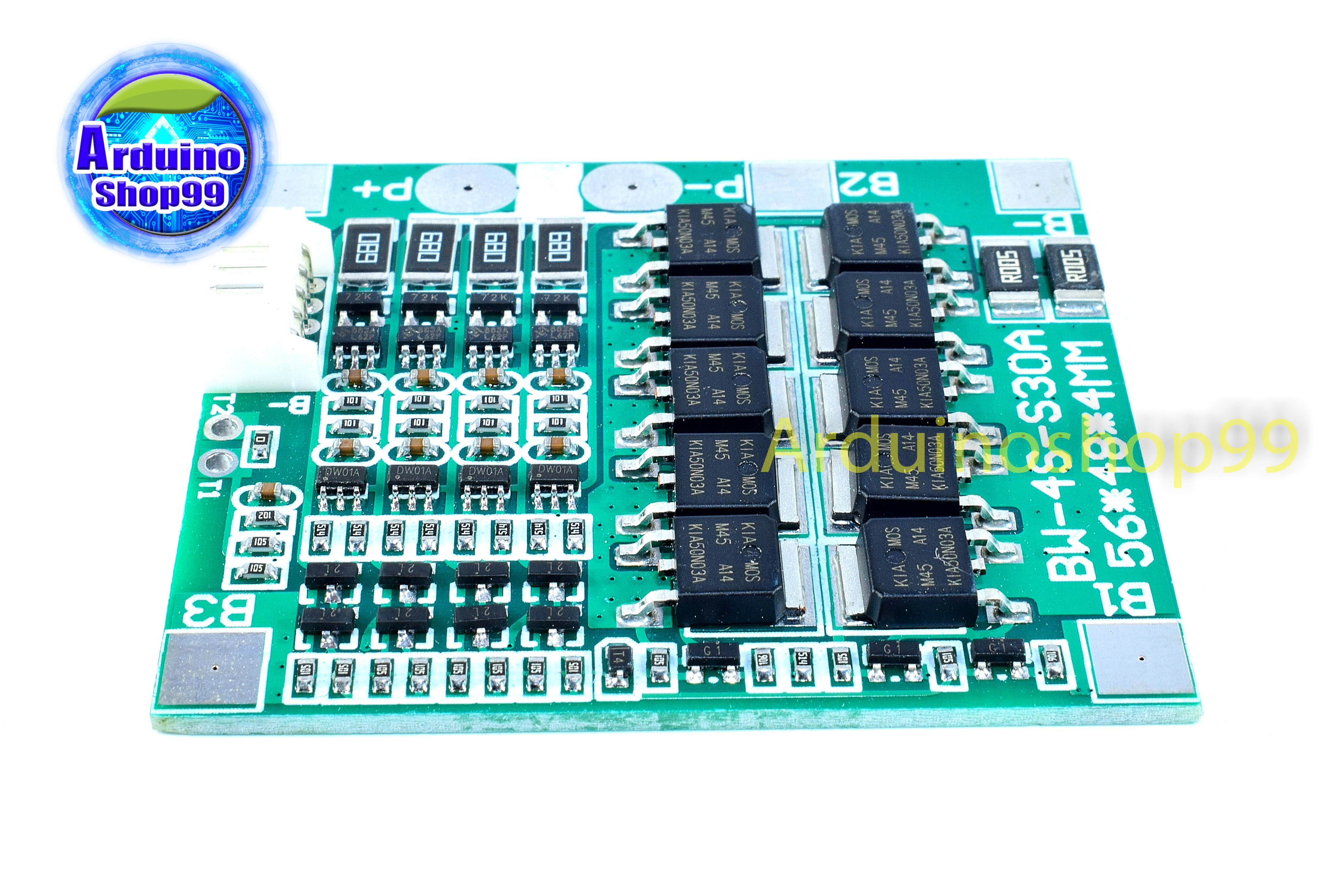 4S 14.8V 30A Protection board discharge belt equalization 18650 battery protection board