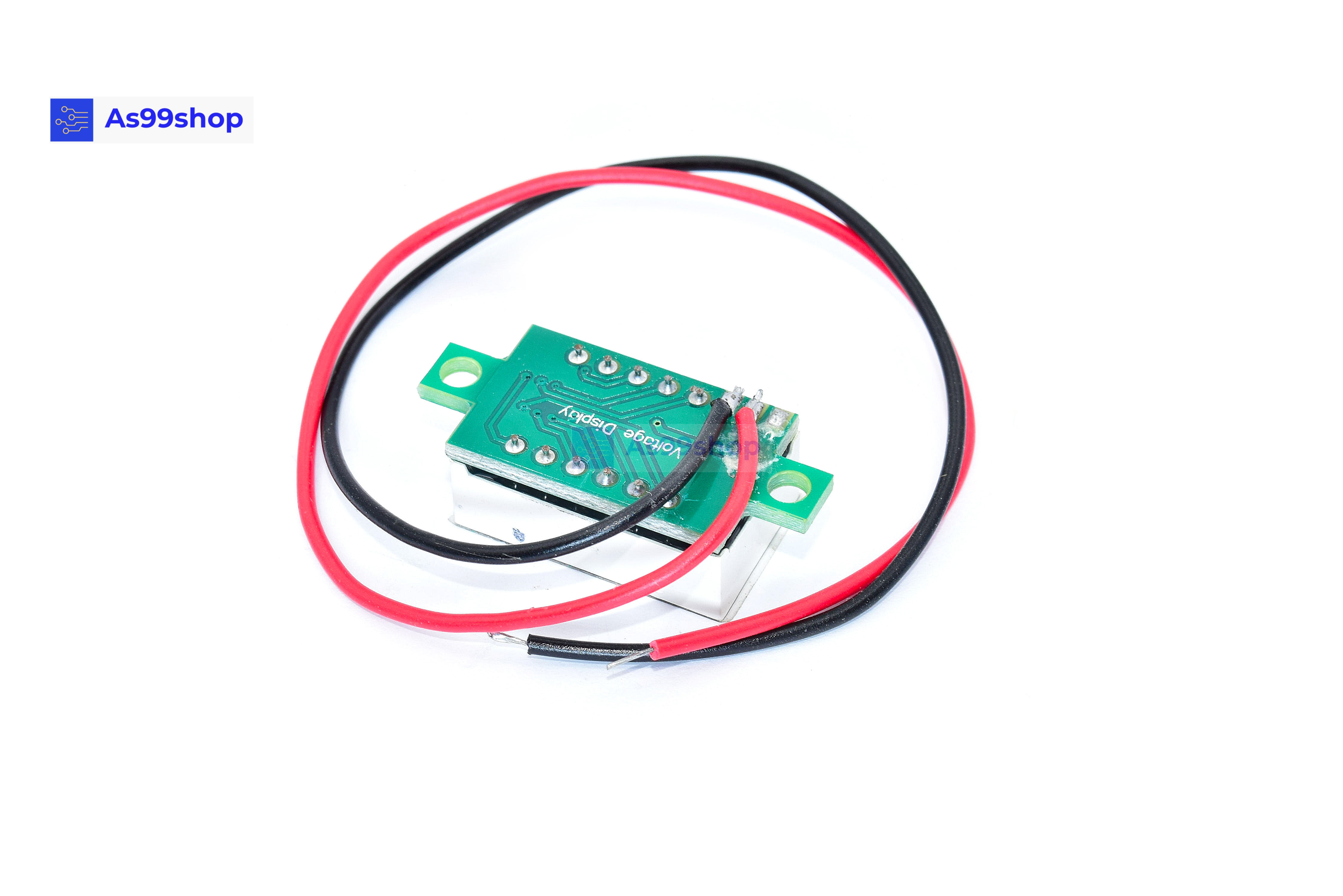 digital display 0.36 inch 4V-30V DC voltmeter( 2 line )สีเขียว