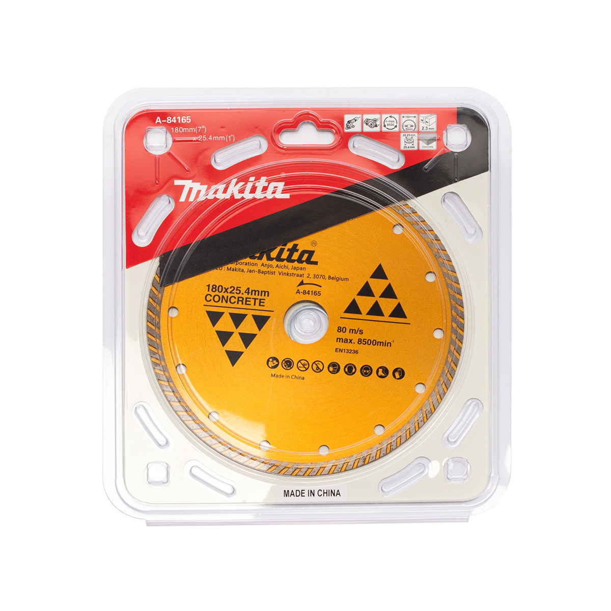 MAKITA A-84165 ใบเพชร 7" แห้ง ก้างปลา-ทอง