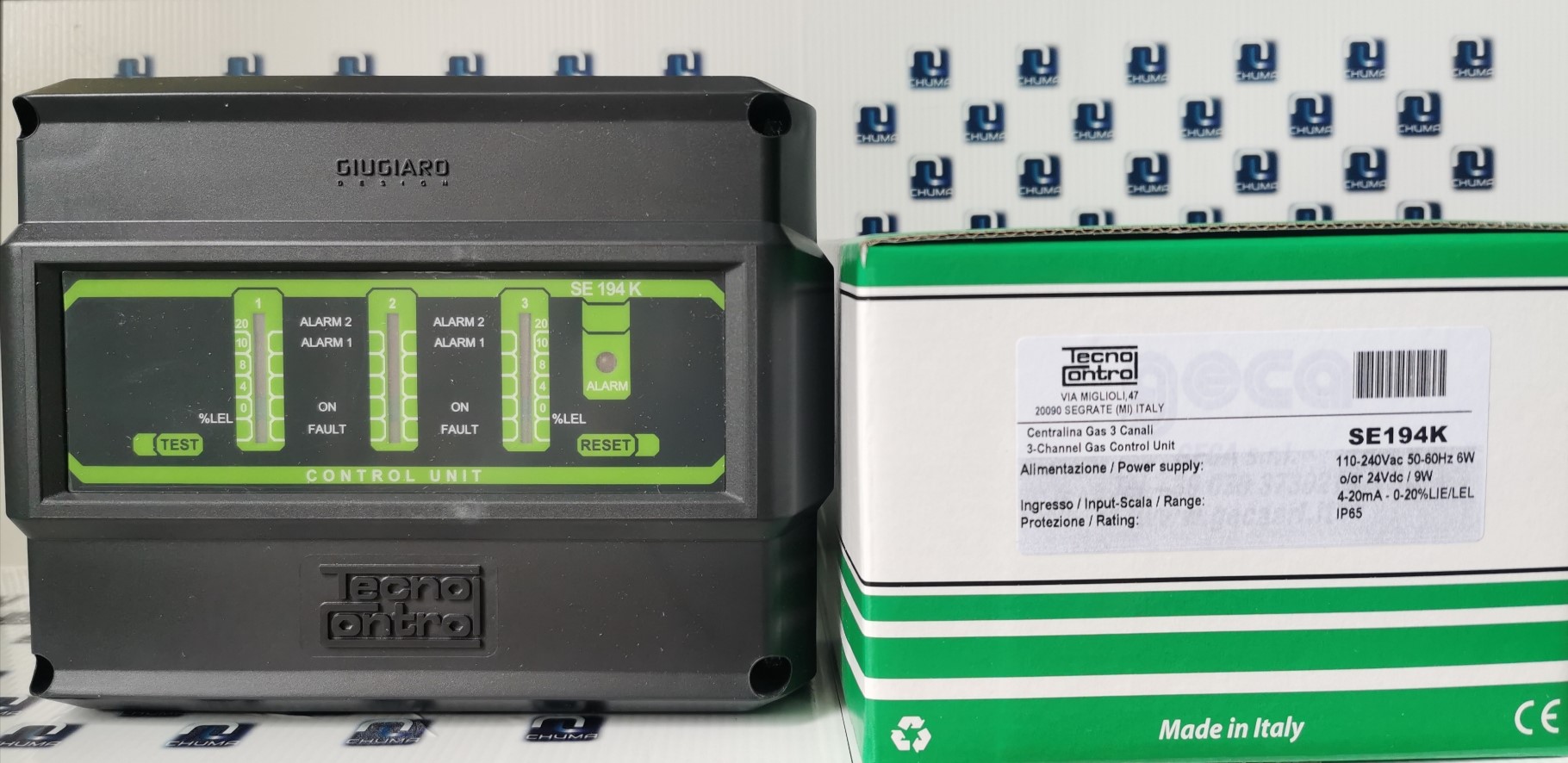 Techno Control, 3 Channel Gas Control Unit, SE194K