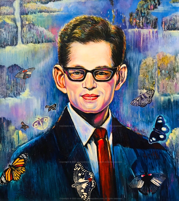 ผลงานศิลปะ "ภูมิพลังแผ่นดิน2"