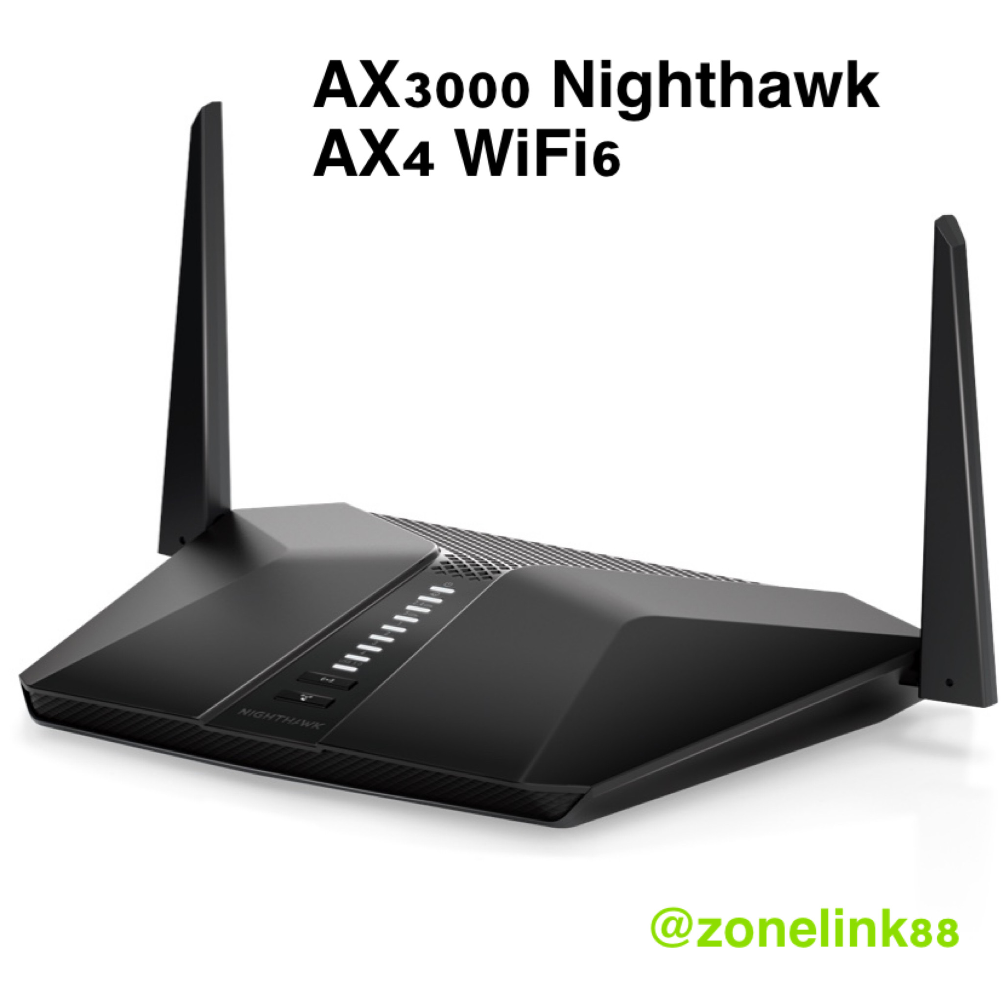 RAX40 AX3000 Nighthawk AX4 4-Stream WiFi 6 Router
