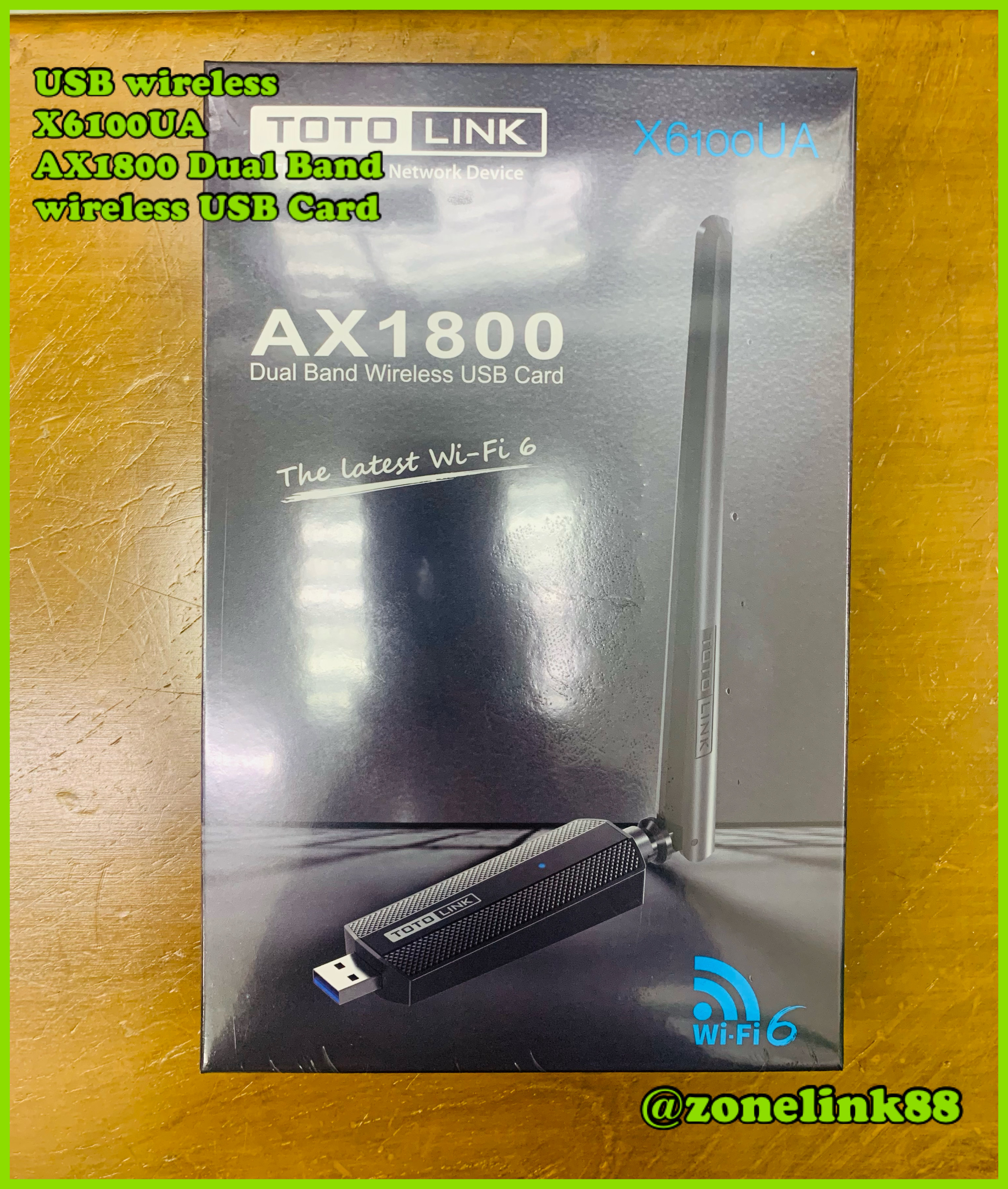 TOTOLINK X6100UA AX1800 Dual Band Wireless USB Card