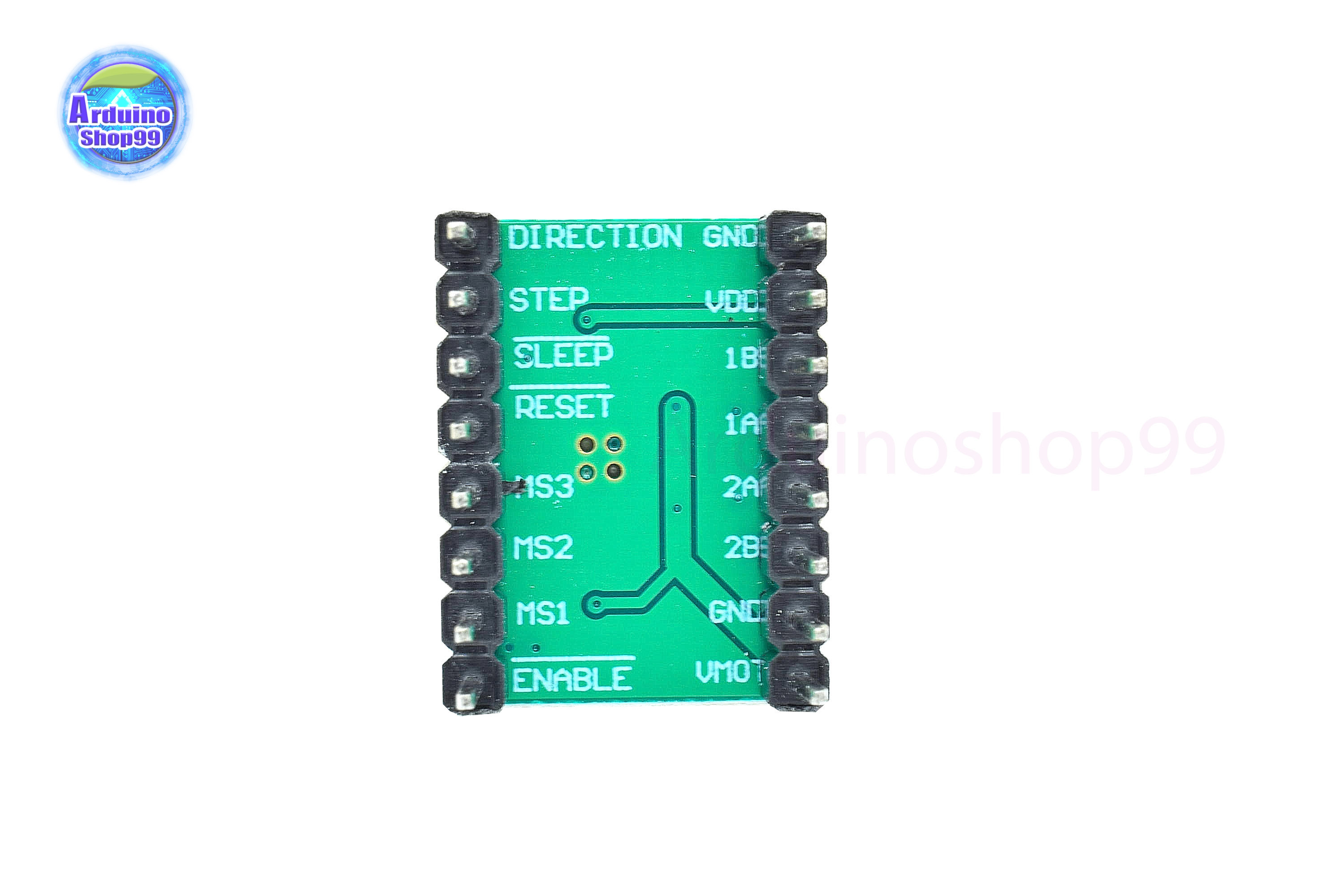 A4988 Stepper Motor Driver Board with Heatsink for 3D Printer( Green )