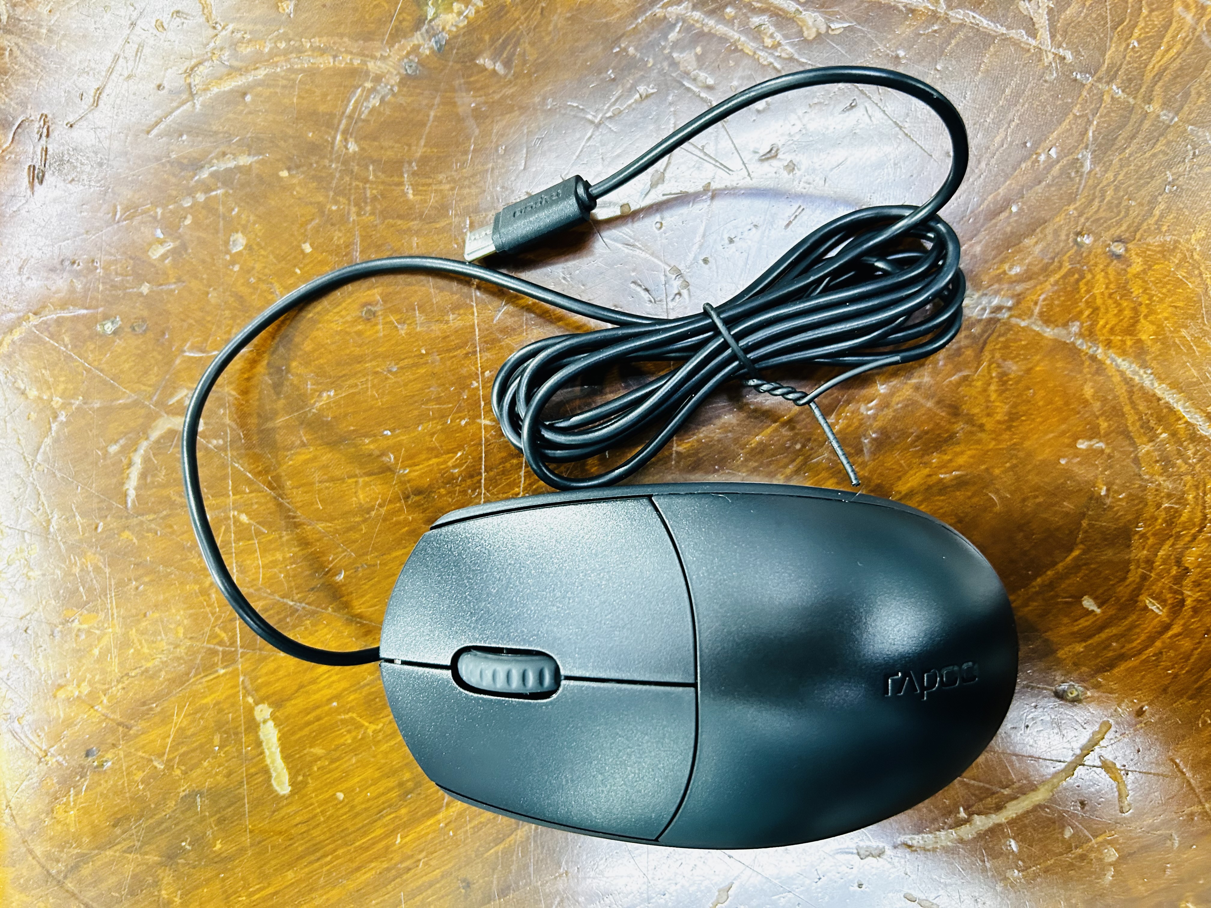 RAPOO N100C optical mouse Souris Optimus Optisch Maus TYPE-C