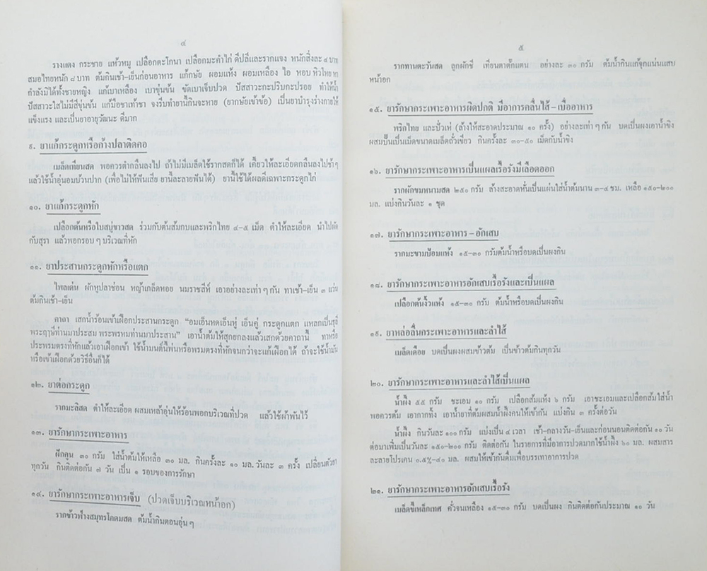 ตำรายาสมุนไพร แก้ขัดก่อนไปหาแพทย์ (ยากลางบ้าน ของใกล้มือ)