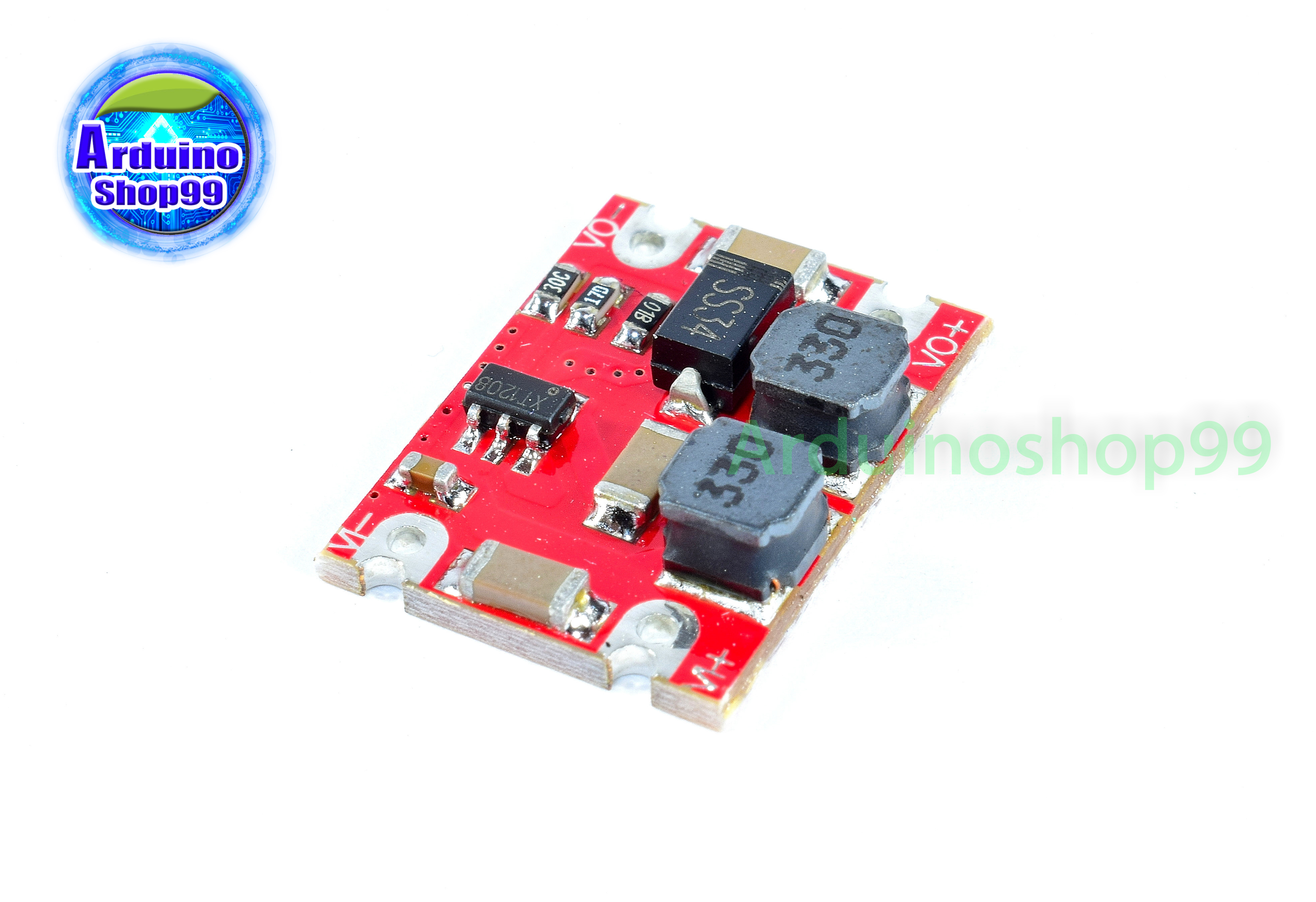 DC-DC automatic step-up and step-down module 2.5V-15V to 5V fixed output small volume power module