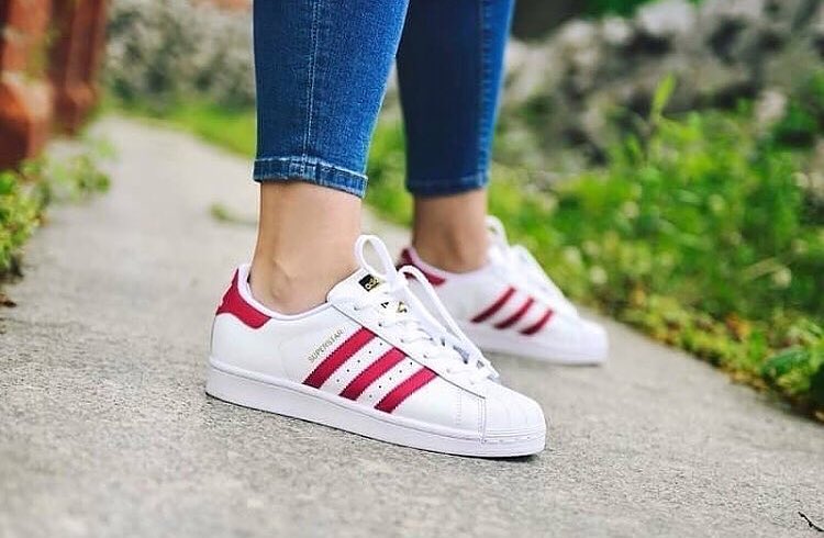 Superstar J white Pink