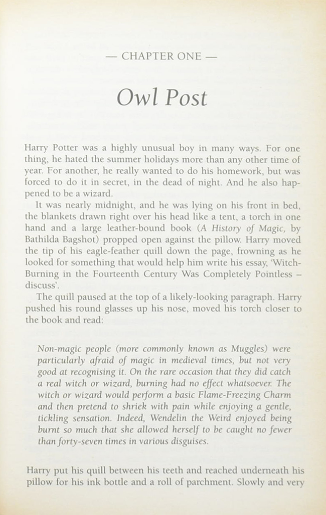 HARRY POTTER and the Prisoner of Azkaban (เล่มเล็ก)