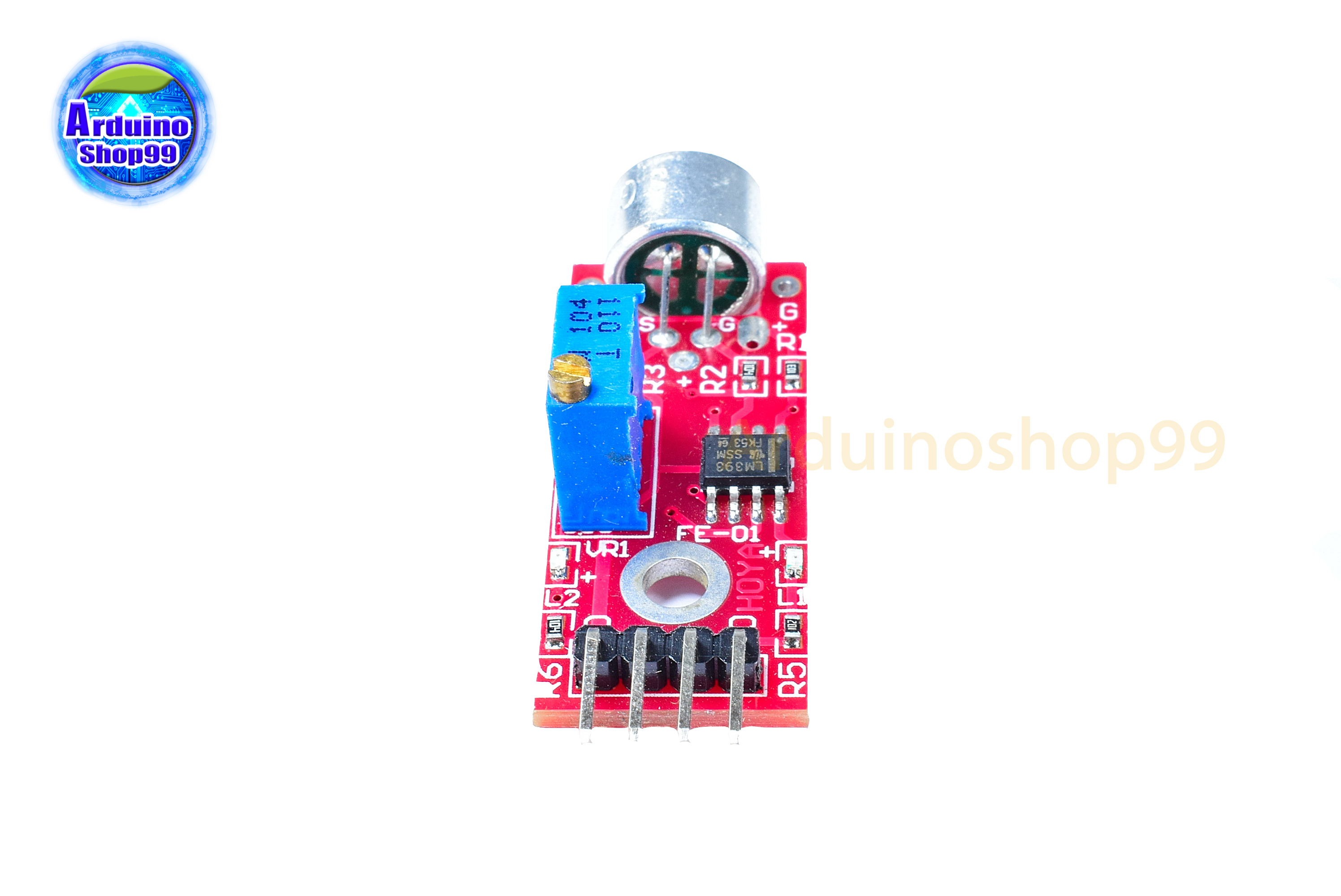 KY-037 to detect the sound of a voice 4pin microphone Sensor เซนเซอร์เสียง