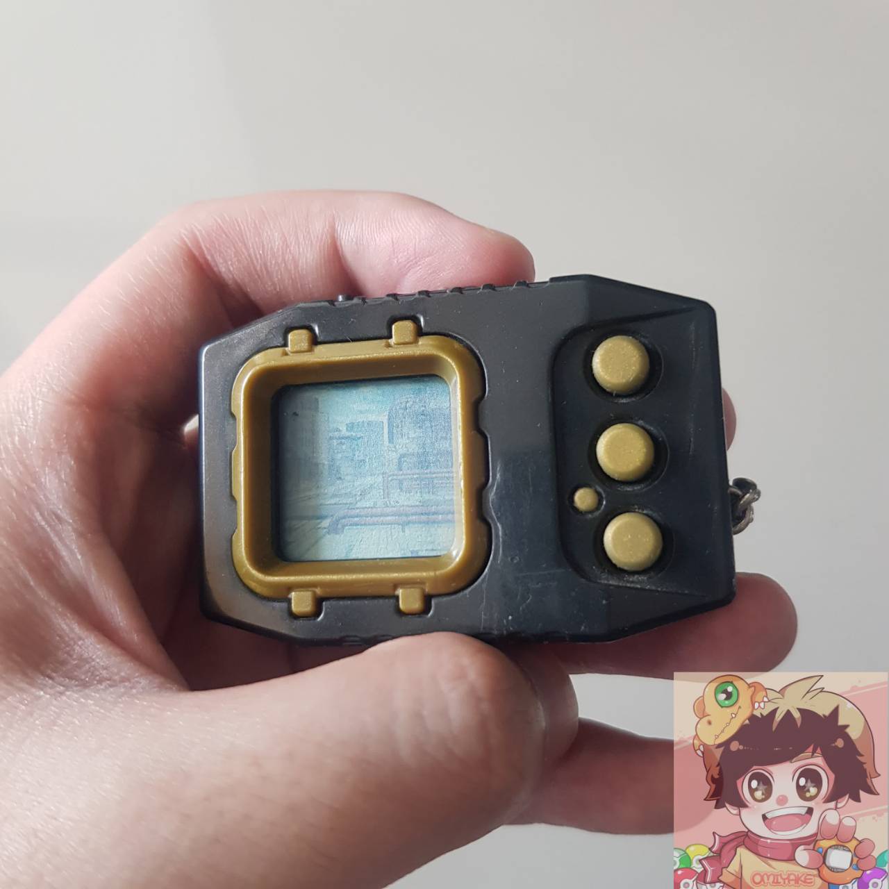 BANDAI DIGIMON Pendulum Ver.5.0 Metal Empire Black Gold Color[USED]ดิจิม่อน เพนดูลั่ม Digivice ดิจิไวซ์