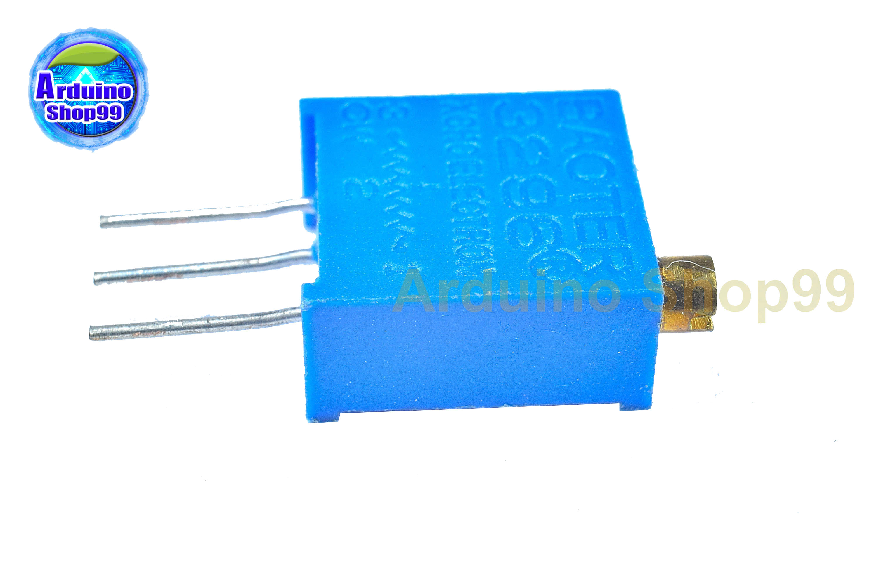 2k Ohm ความต้านทานปรับค่าได้ #3296(Tower) 2 ตัว