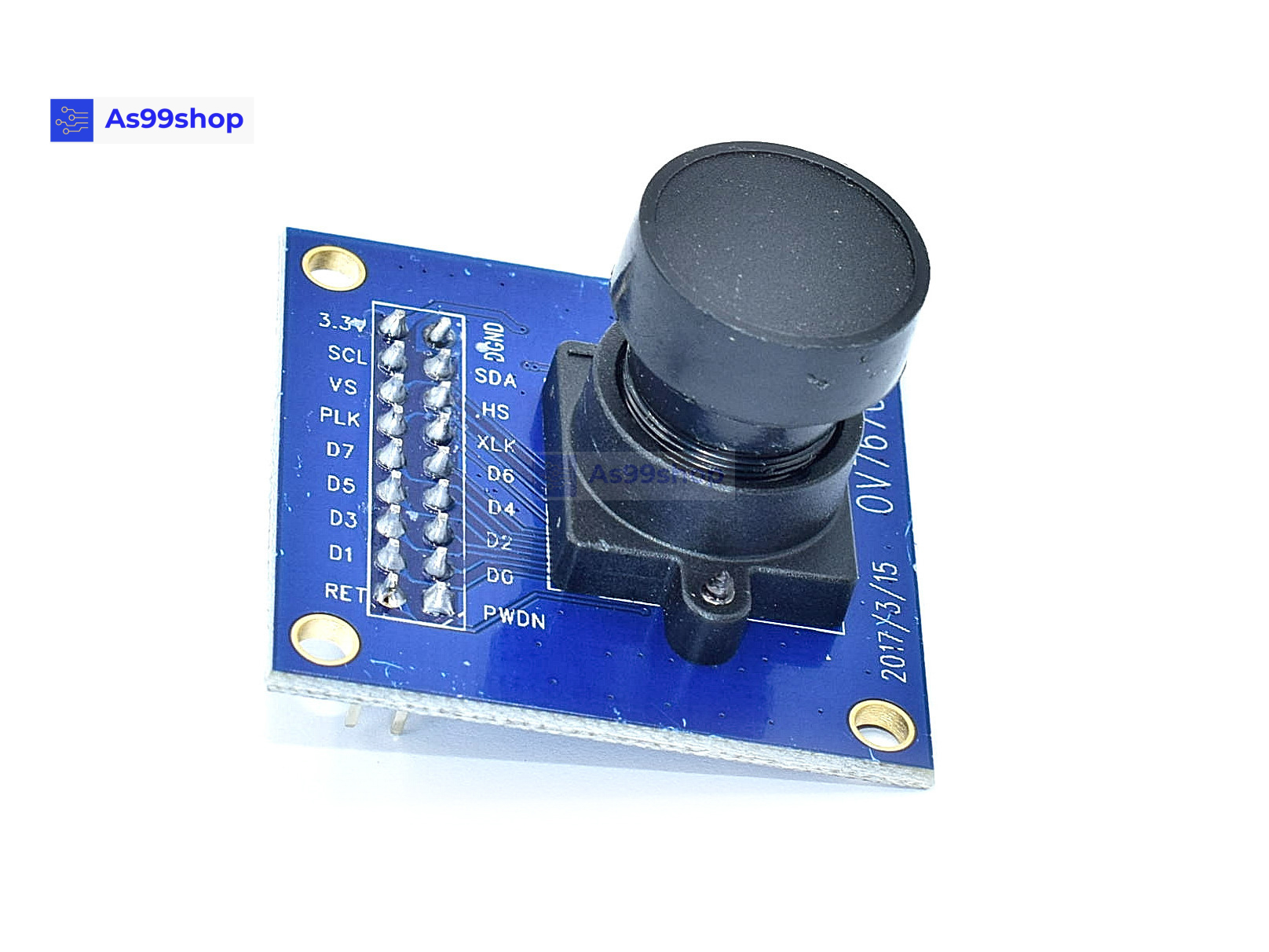 OV7670 camera module size 640X480 For Arduino