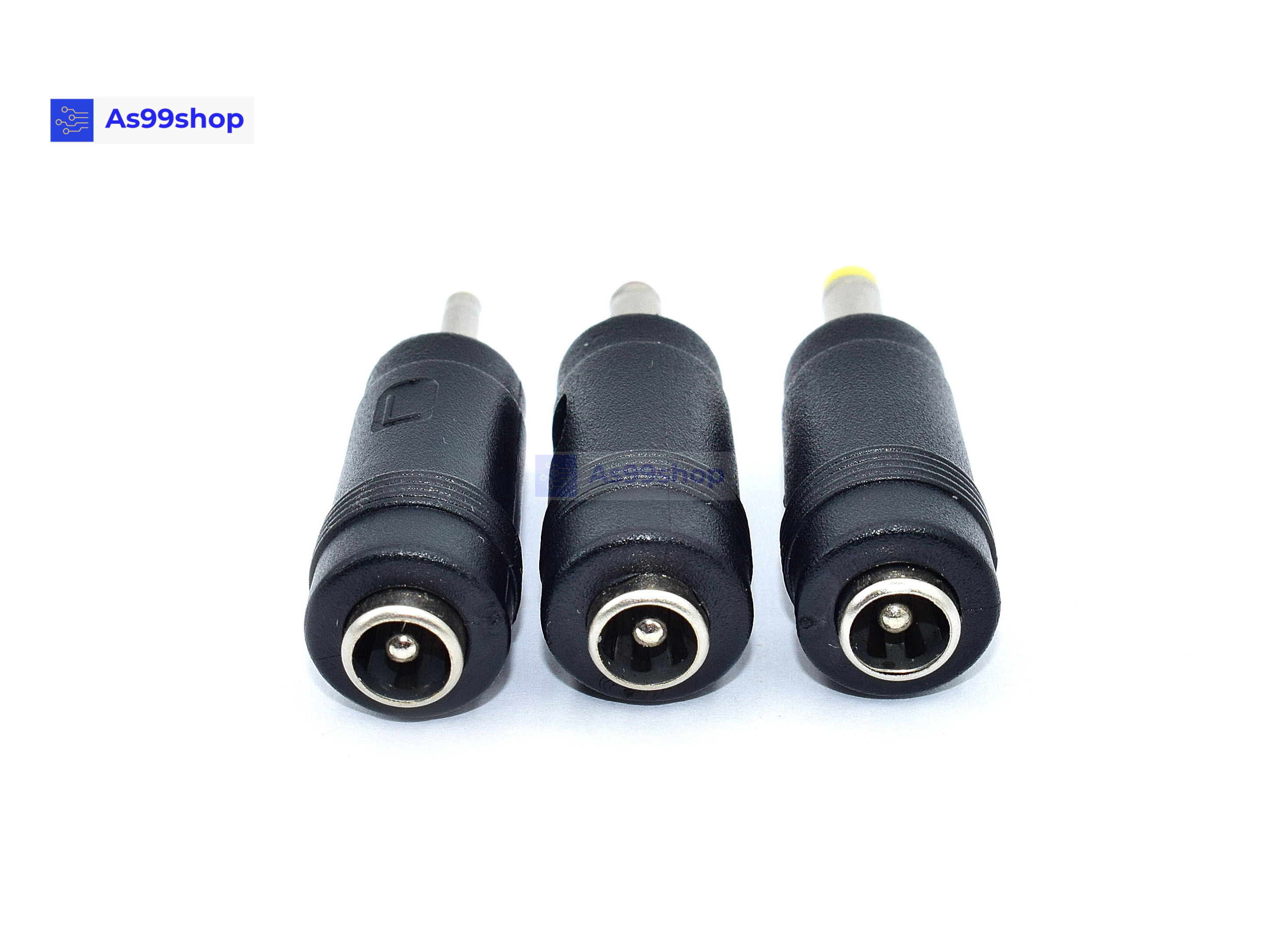 หัวแปลง DC power adapter 5.5*2.1 female to 2.5*0.7 ,3.5*1.35 ,4.0*1.7