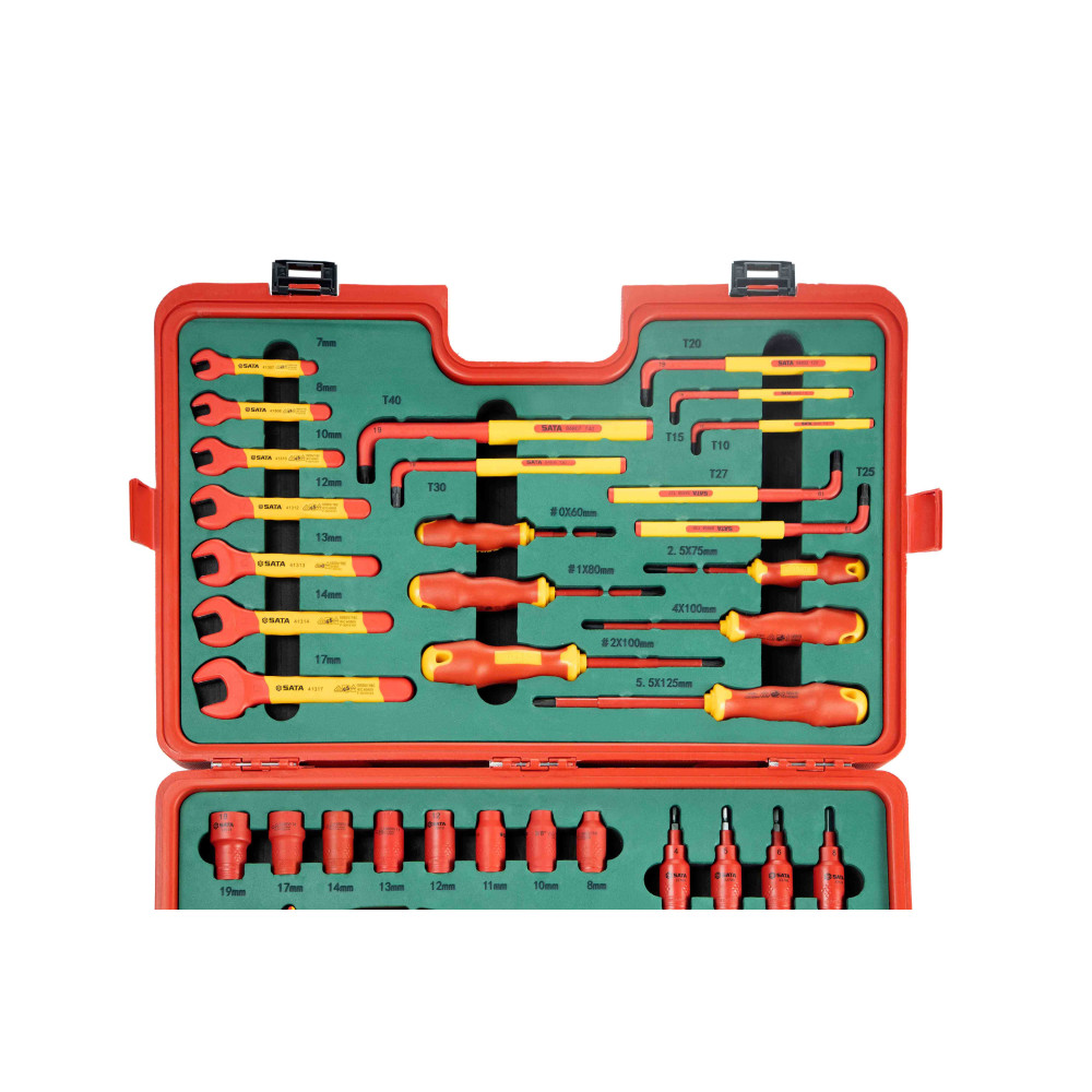 SATA 09938 ชุดเครื่องมือช่างไฟฟ้า 39ชิ้น