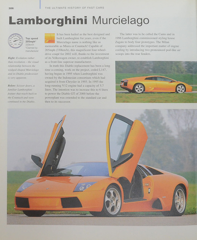 THE ULTIMATE HISTORY OF fast cars