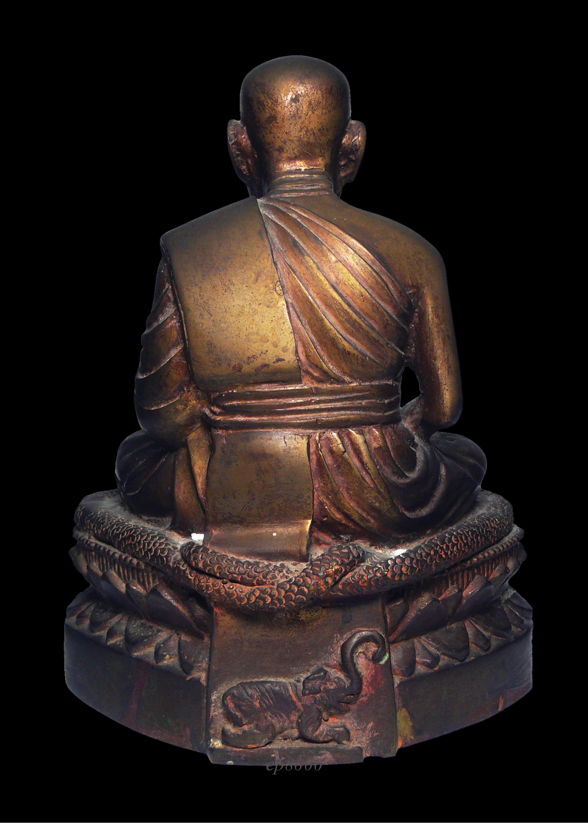 (พระโชว์) พระบูชาหลวงปู่ทวด หลังช้างหมอบ ขนาดหน้าตัก5นิ้ว