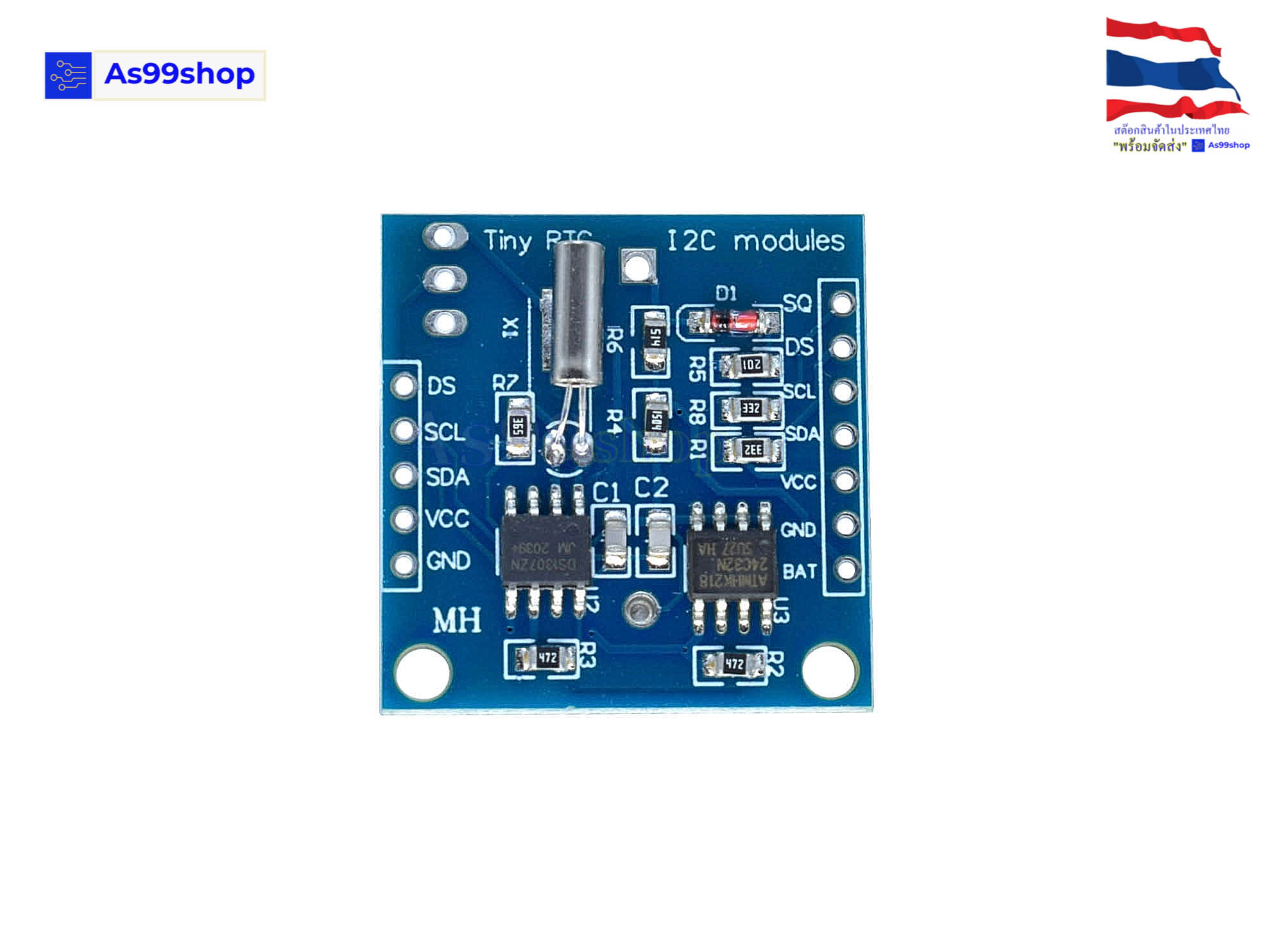 DS1307 Real Time Clock Module (TINY RTC)