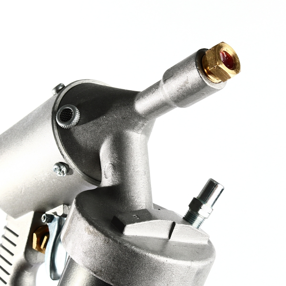 GROZ AGG/1R/B กระบอกอัดจาระบีใช้ลม 500cc ท่อแข็ง 6" กดยิงต่อเนื่อง