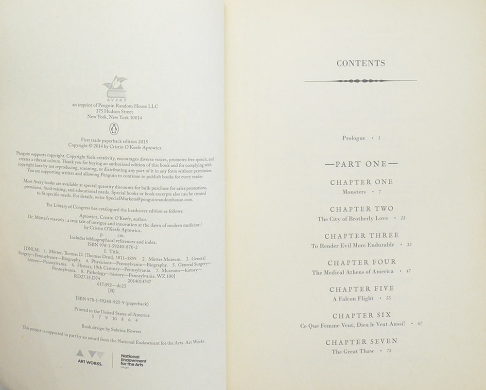 DR. MUTTER’S MARVELS