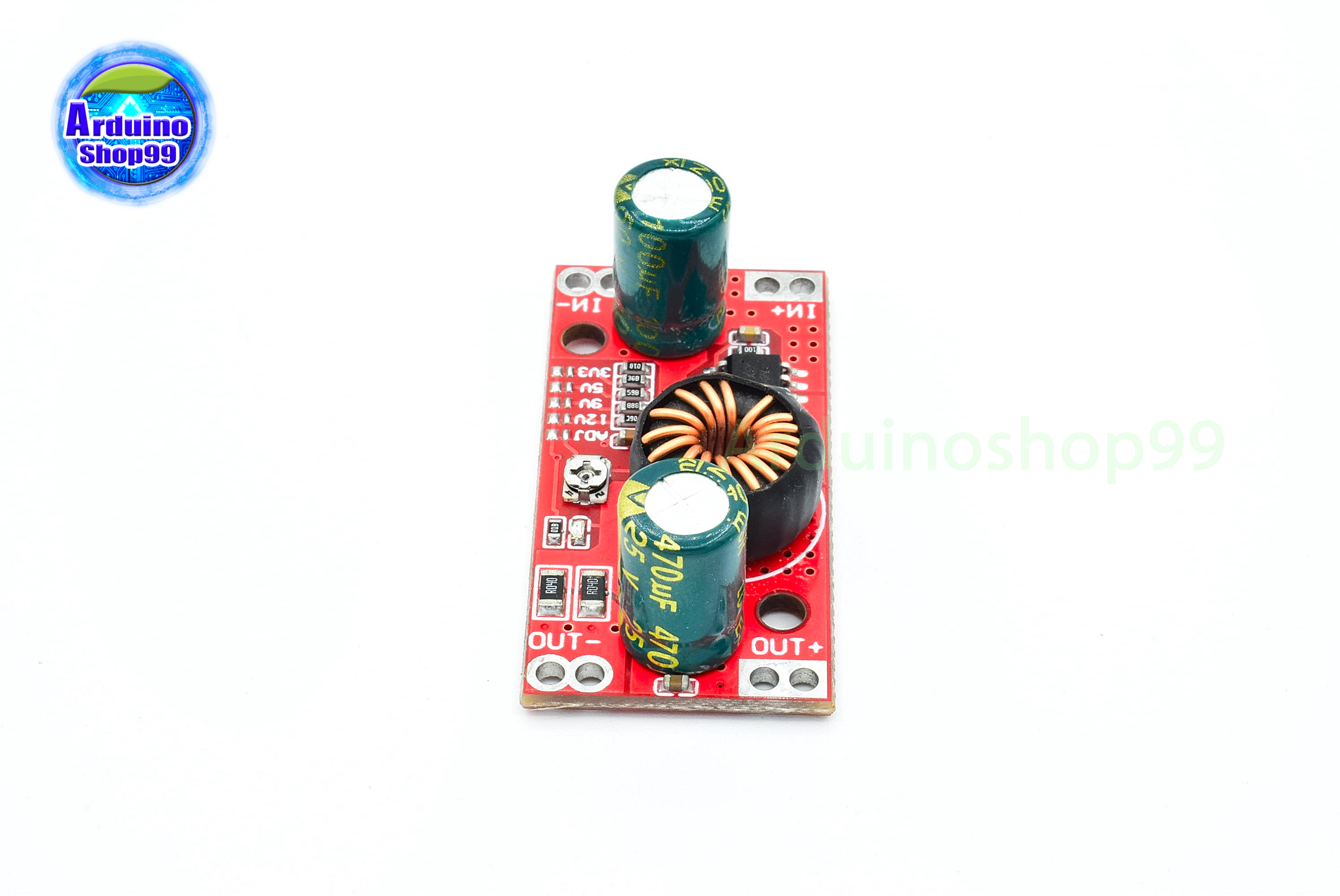 MH-GX4A DC-DC 4A DC Step-Down Power Module Adjustable Fixed Output Optional 3.3V/5V/9V/12V 5-36V to 2.5-20V Buck Module